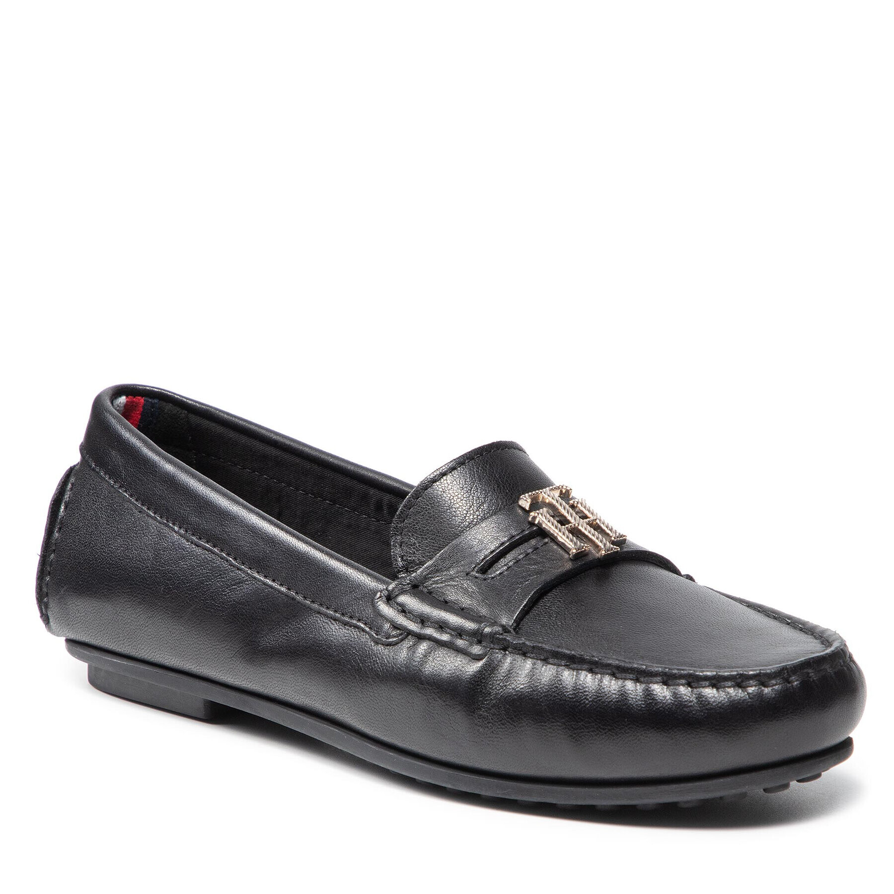 Tommy Hilfiger Mokaszin TH Hardware Mocassin FW0FW05956 Fekete - Pepit.hu