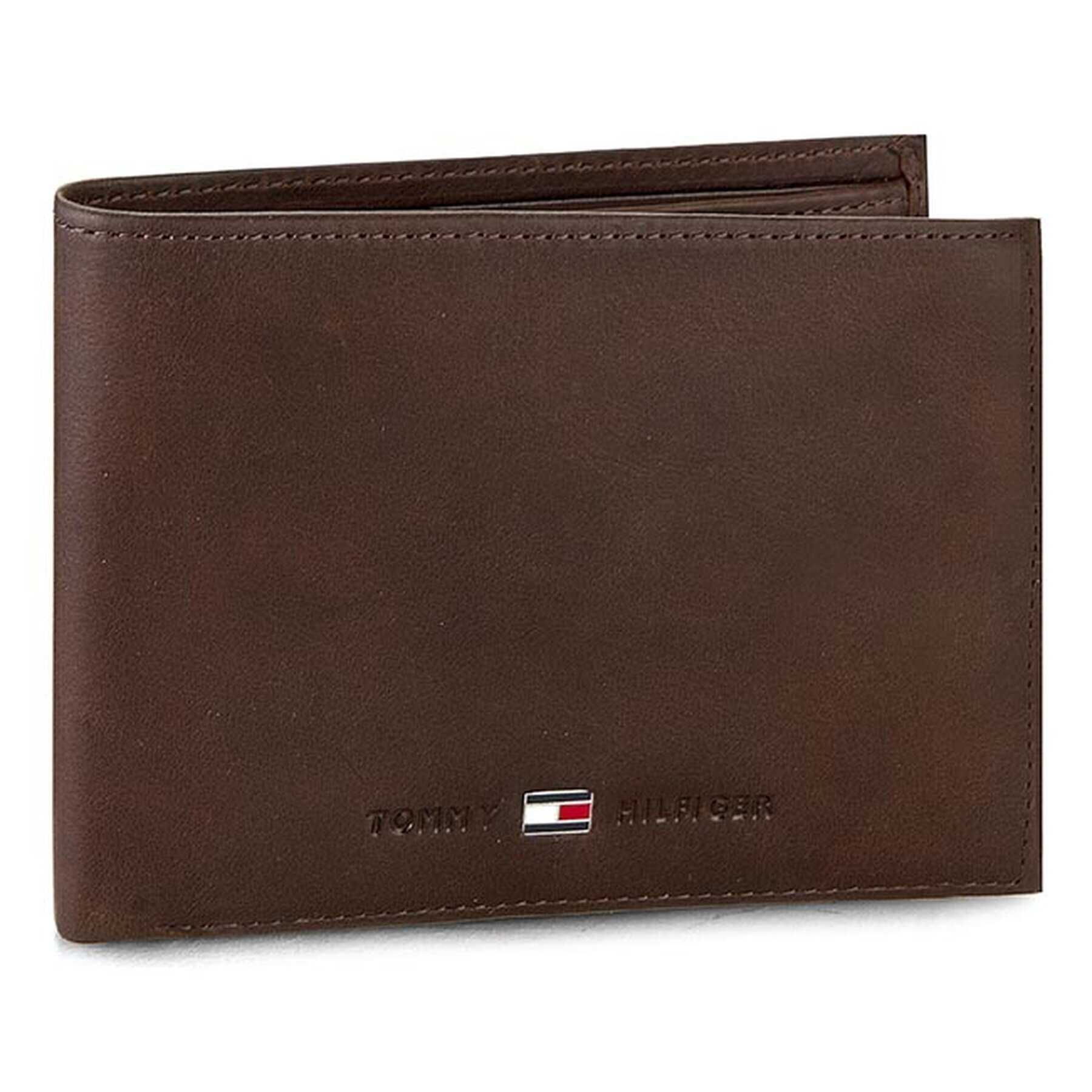 Tommy Hilfiger Nagyméretű férfi pénztárca Johnson Cc And Coin Pocket AM0AM00659 Barna - Pepit.hu