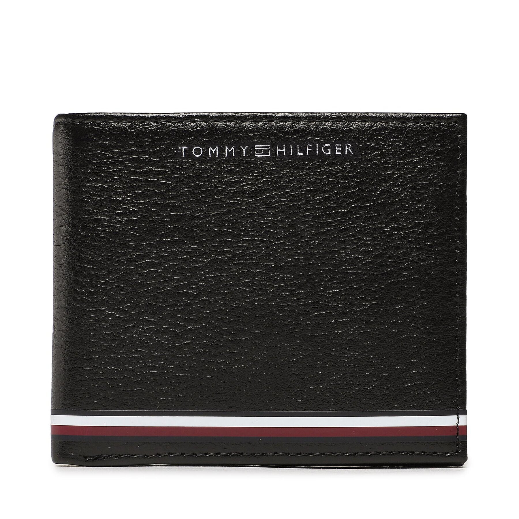 Tommy Hilfiger Nagyméretű férfi pénztárca Th Central Mini Cc Wallet AM0AM11258 Fekete - Pepit.hu