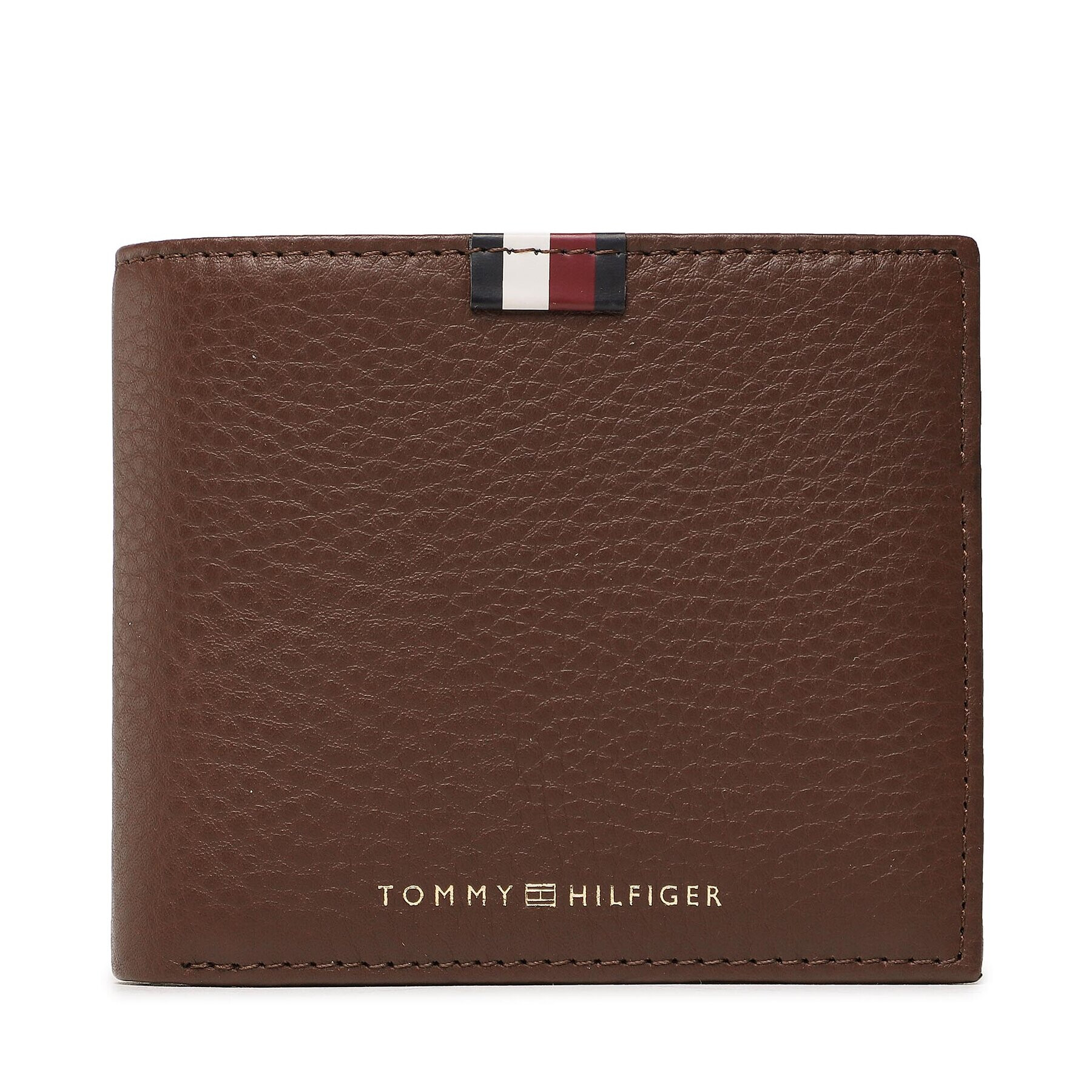 Tommy Hilfiger Nagyméretű férfi pénztárca Th Prem Le Cc And Coin AM0AM11265 Barna - Pepit.hu