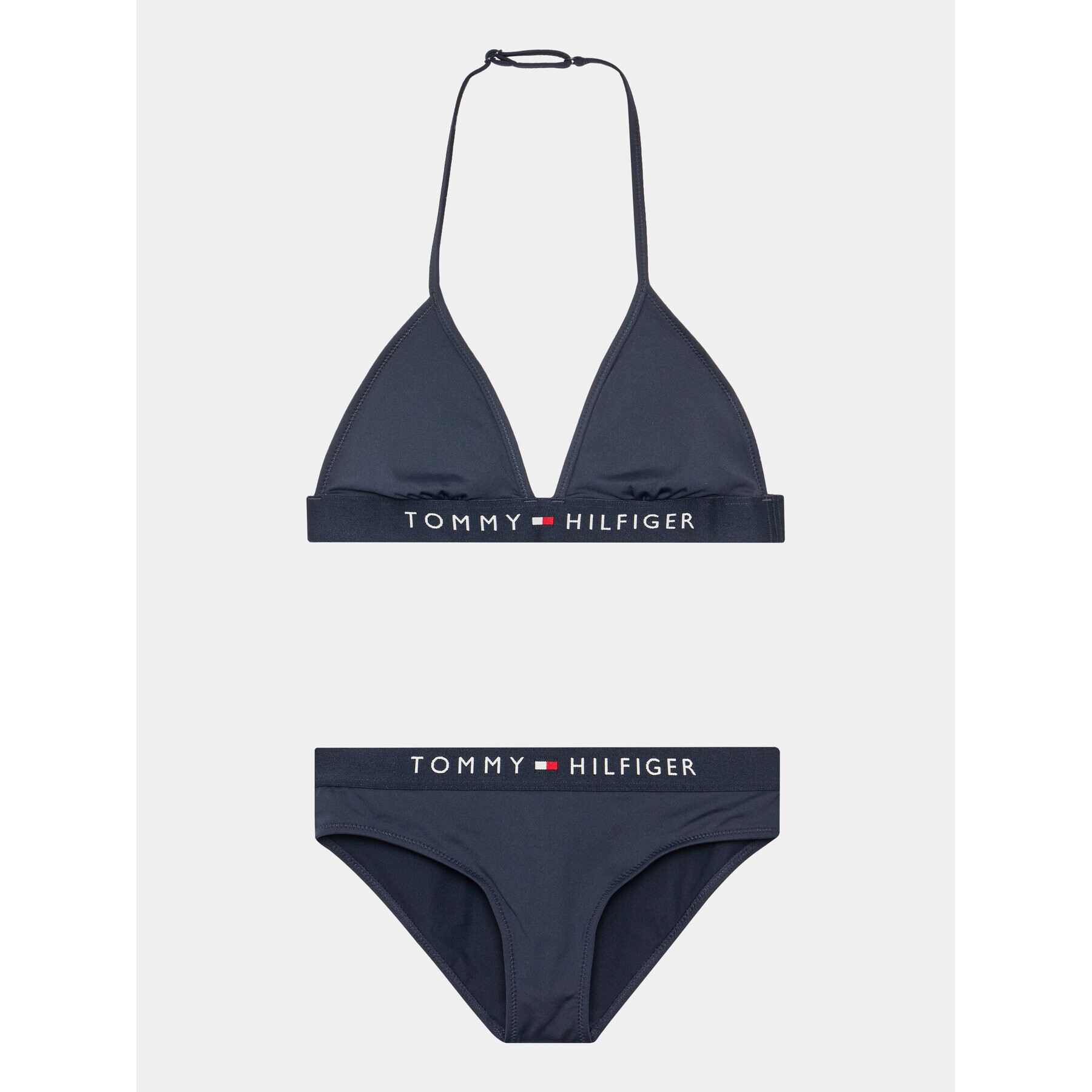 Tommy Hilfiger Női fürdőruha Traingle UG0UG00633 Sötétkék - Pepit.hu