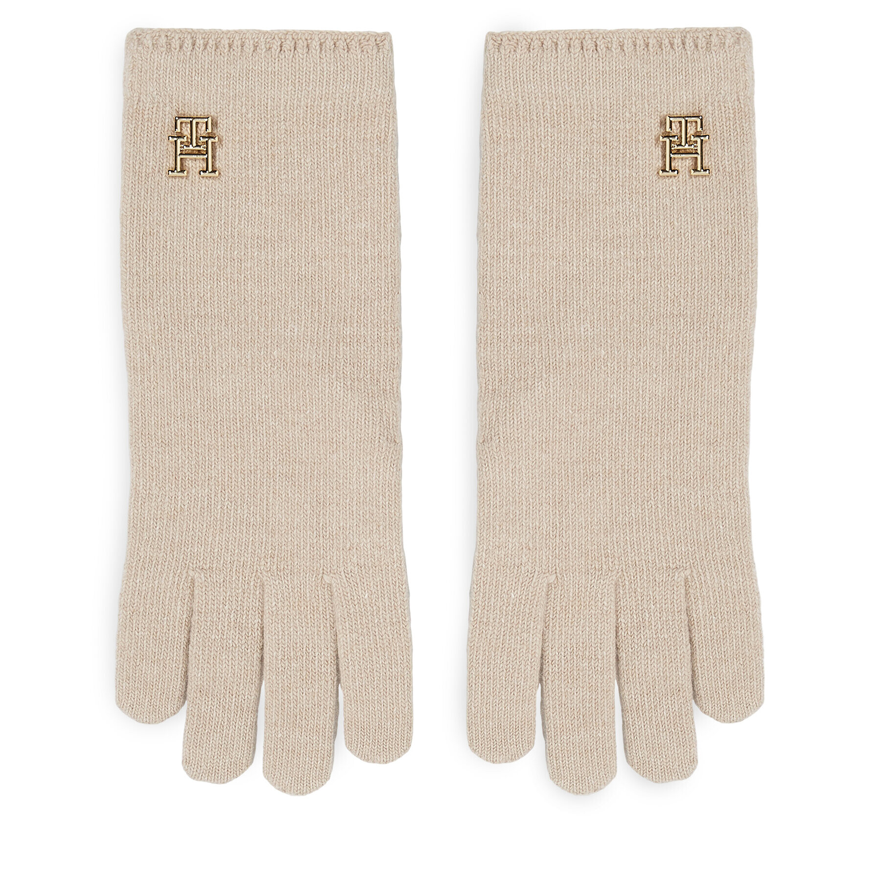 Tommy Hilfiger Női kesztyű Limitless Chic Wool Gloves AW0AW15359 Ekru - Pepit.hu