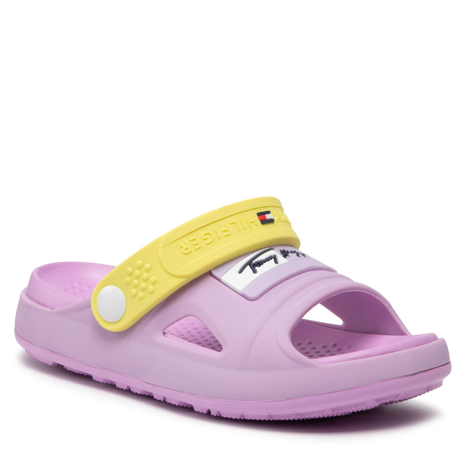 Tommy Hilfiger Papucs Comfy Sandal T1A2-32189-0083 S Lila - Pepit.hu