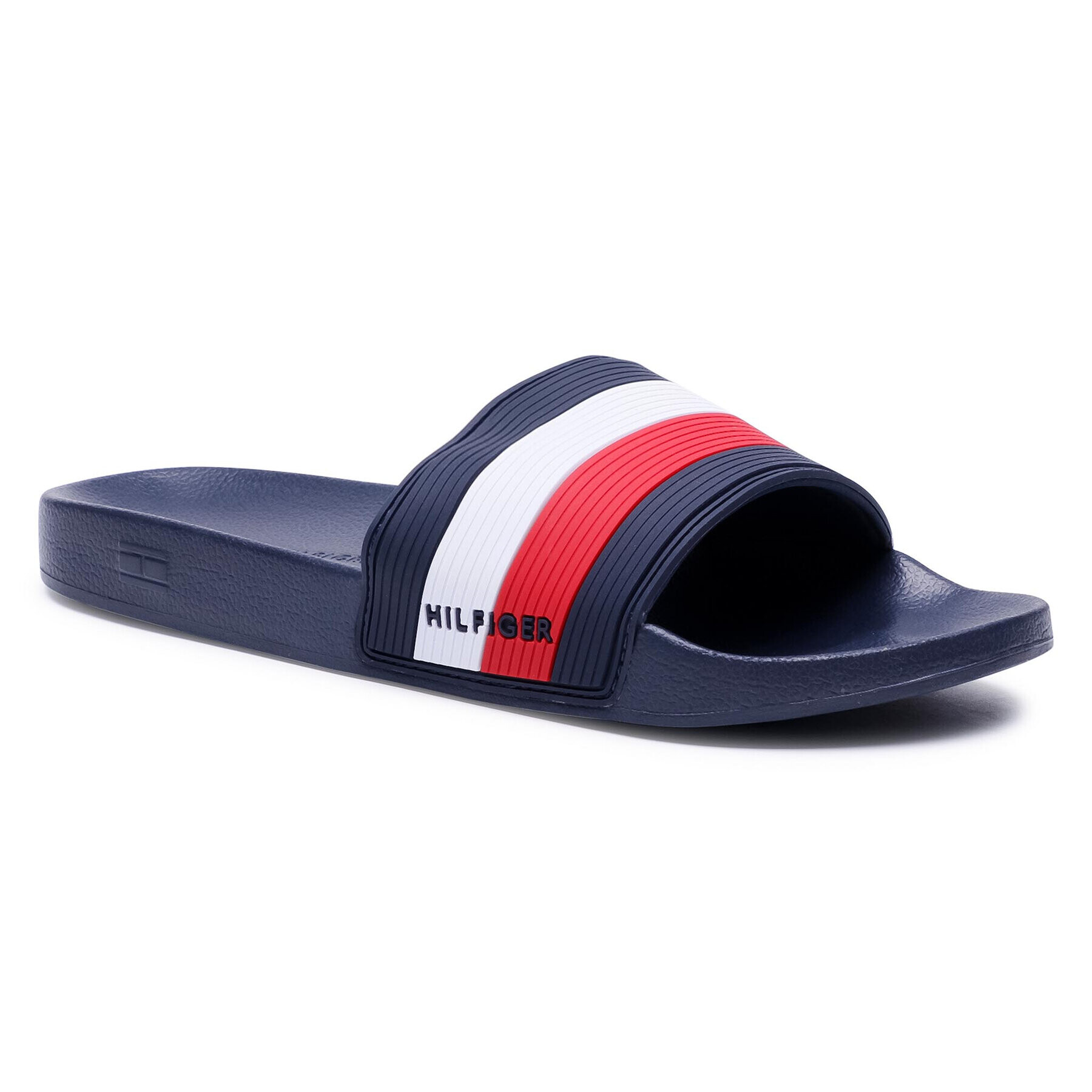 Tommy Hilfiger Papucs Essential Coraporate Pool Slide FM0FM03375 Sötétkék - Pepit.hu