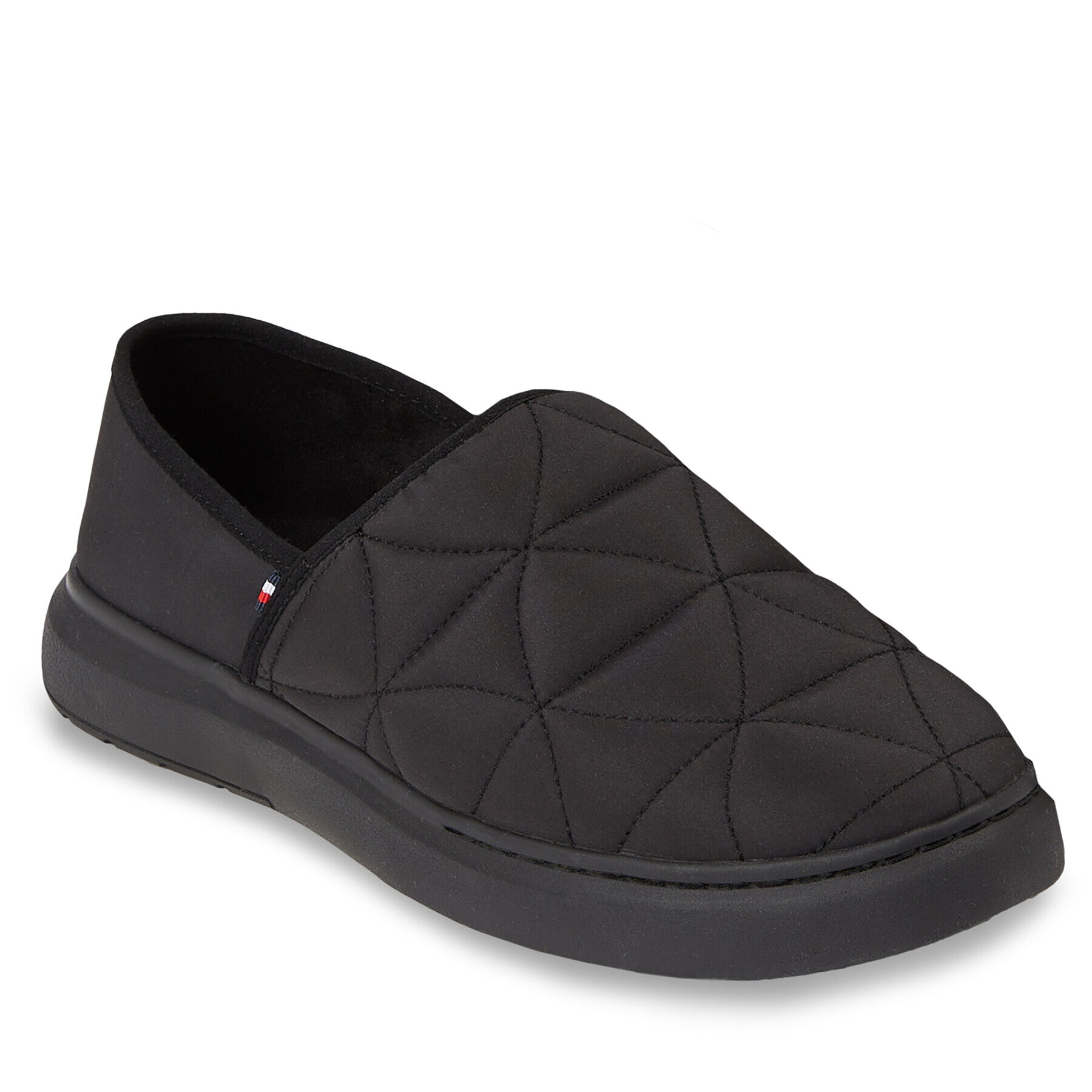 Tommy Hilfiger Papucs Hilfiger Warm Hybrid Homeslipper FM0FM04772 Fekete - Pepit.hu