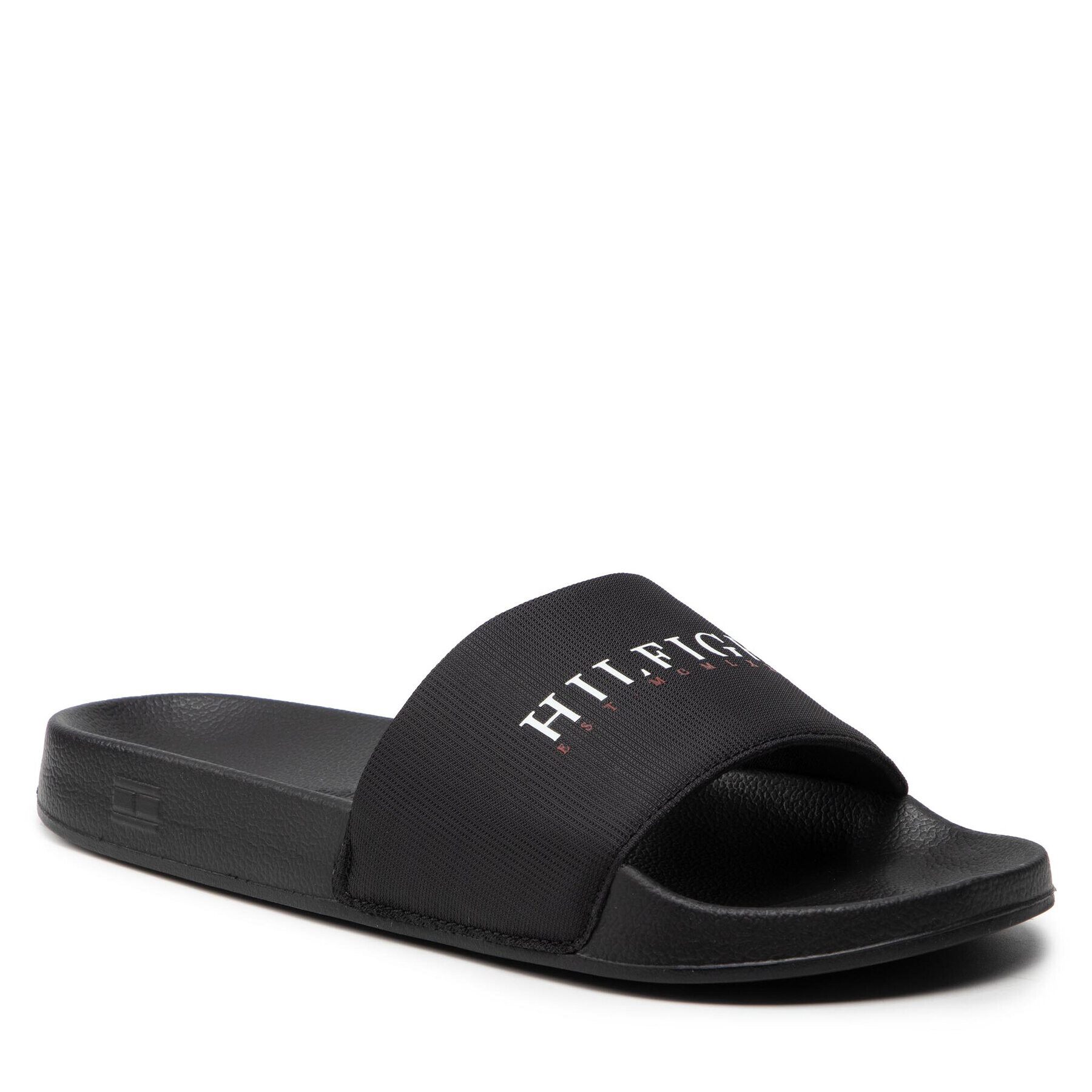 Tommy Hilfiger Papucs Seasonal Hilfiger Pool Slide FM0FM03886 Fekete - Pepit.hu