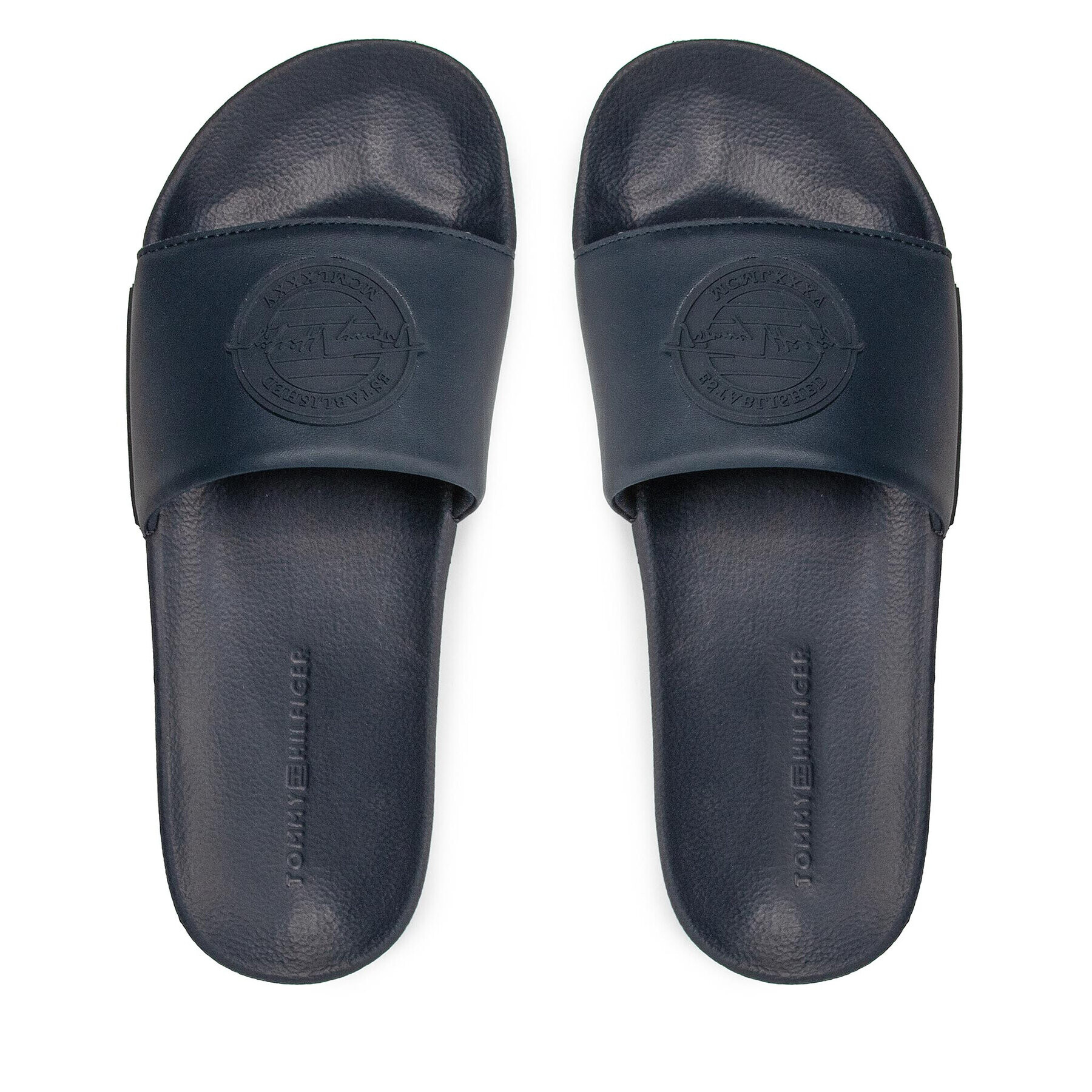 Tommy Hilfiger Papucs Th Established Pool Slide FM0FM03976 Sötétkék - Pepit.hu