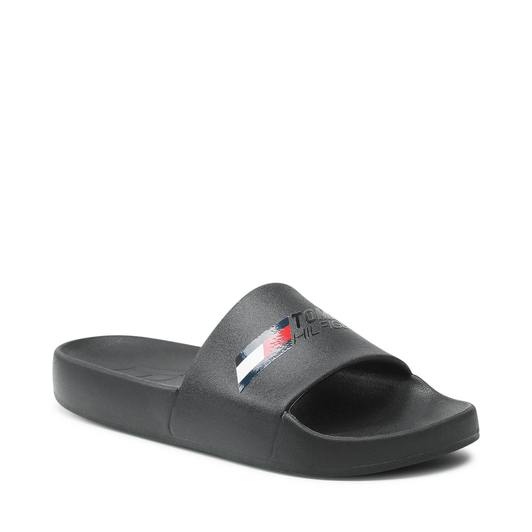 Tommy Hilfiger Papucs Ts Pool Slide 3 Women FC0FC00015 Fekete - Pepit.hu