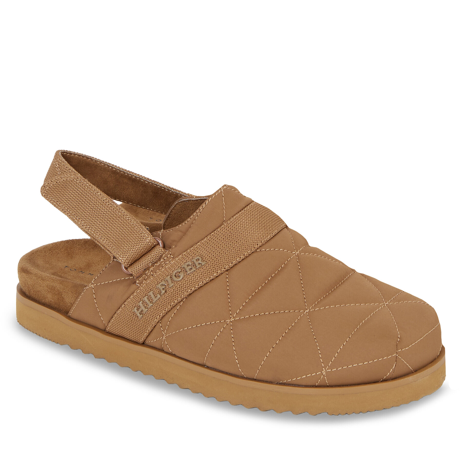 Tommy Hilfiger Papucs Warm Hilfiger Mule Sandal FM0FM04773 Barna - Pepit.hu