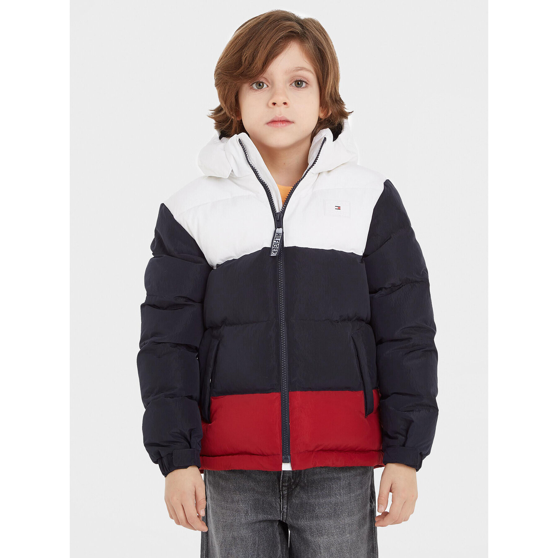 Tommy Hilfiger Pehelykabát Alaska KB0KB08601 M Színes Regular Fit - Pepit.hu