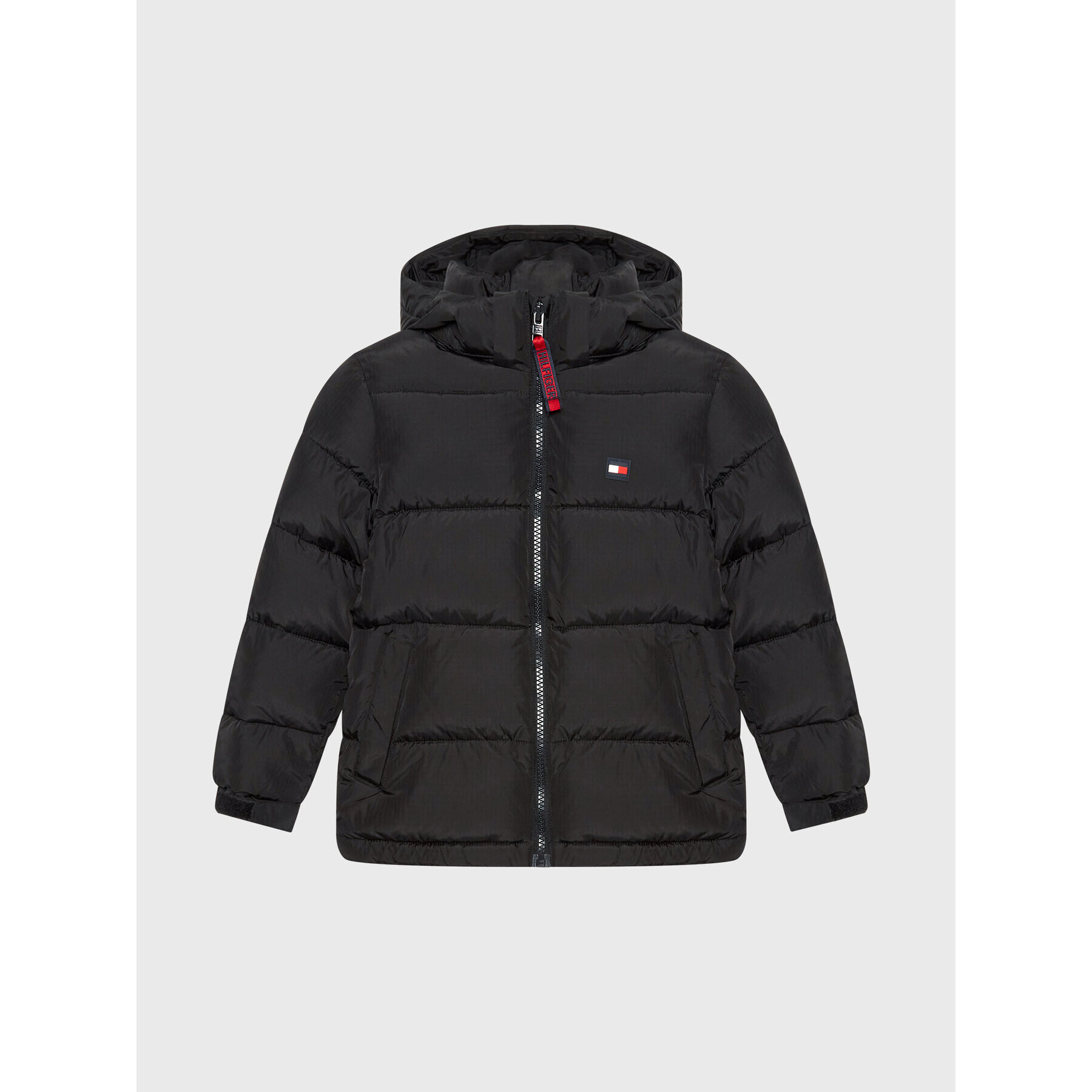 Tommy Hilfiger Pehelykabát Alaska KS0KS00281 D Fekete Regular Fit - Pepit.hu