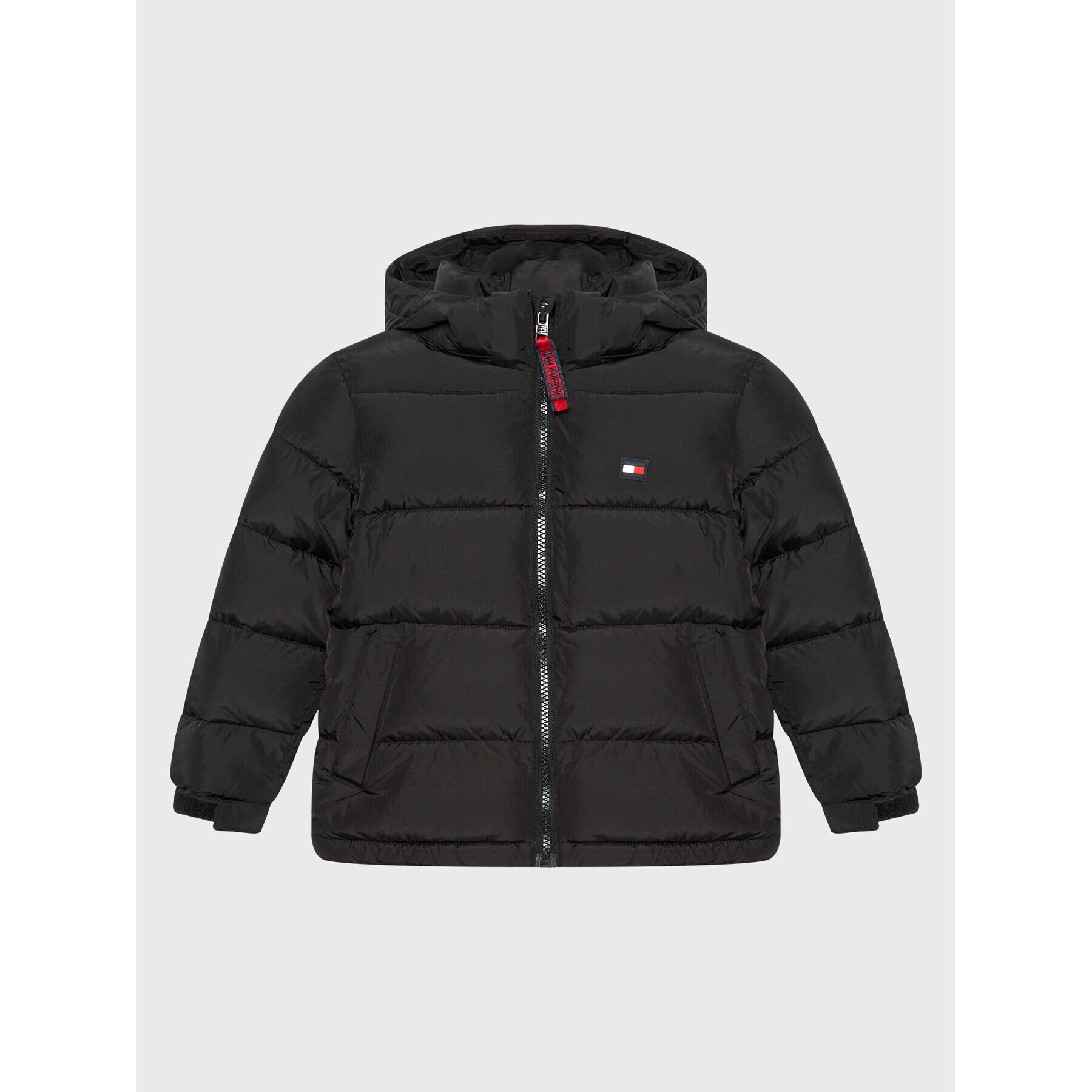 Tommy Hilfiger Pehelykabát Alaska KS0KS00281 M Fekete Regular Fit - Pepit.hu