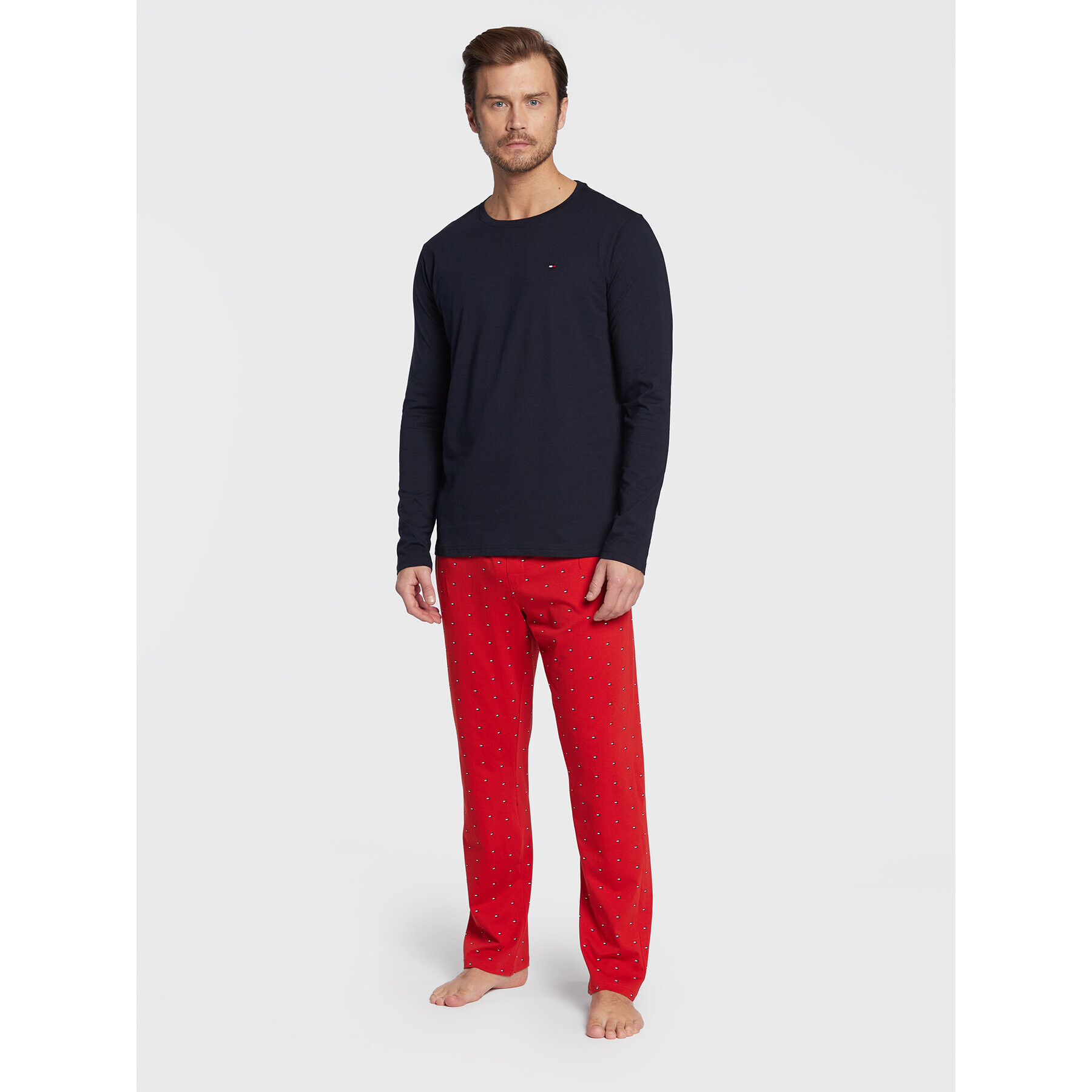 Tommy Hilfiger Pizsama UM0UM01961 Színes Regular Fit - Pepit.hu