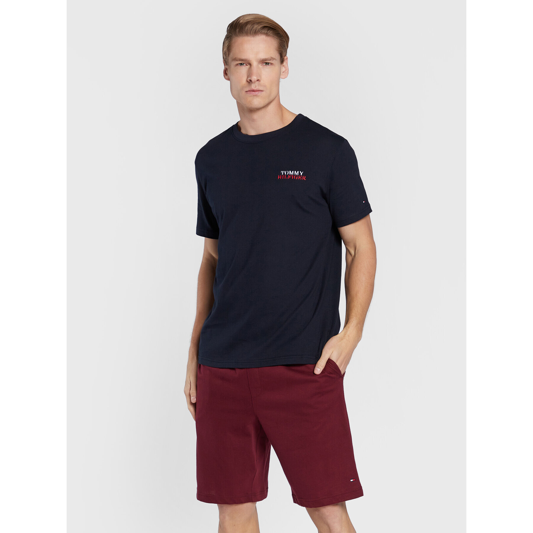 Tommy Hilfiger Pizsama UM0UM02433 Színes Regular Fit - Pepit.hu