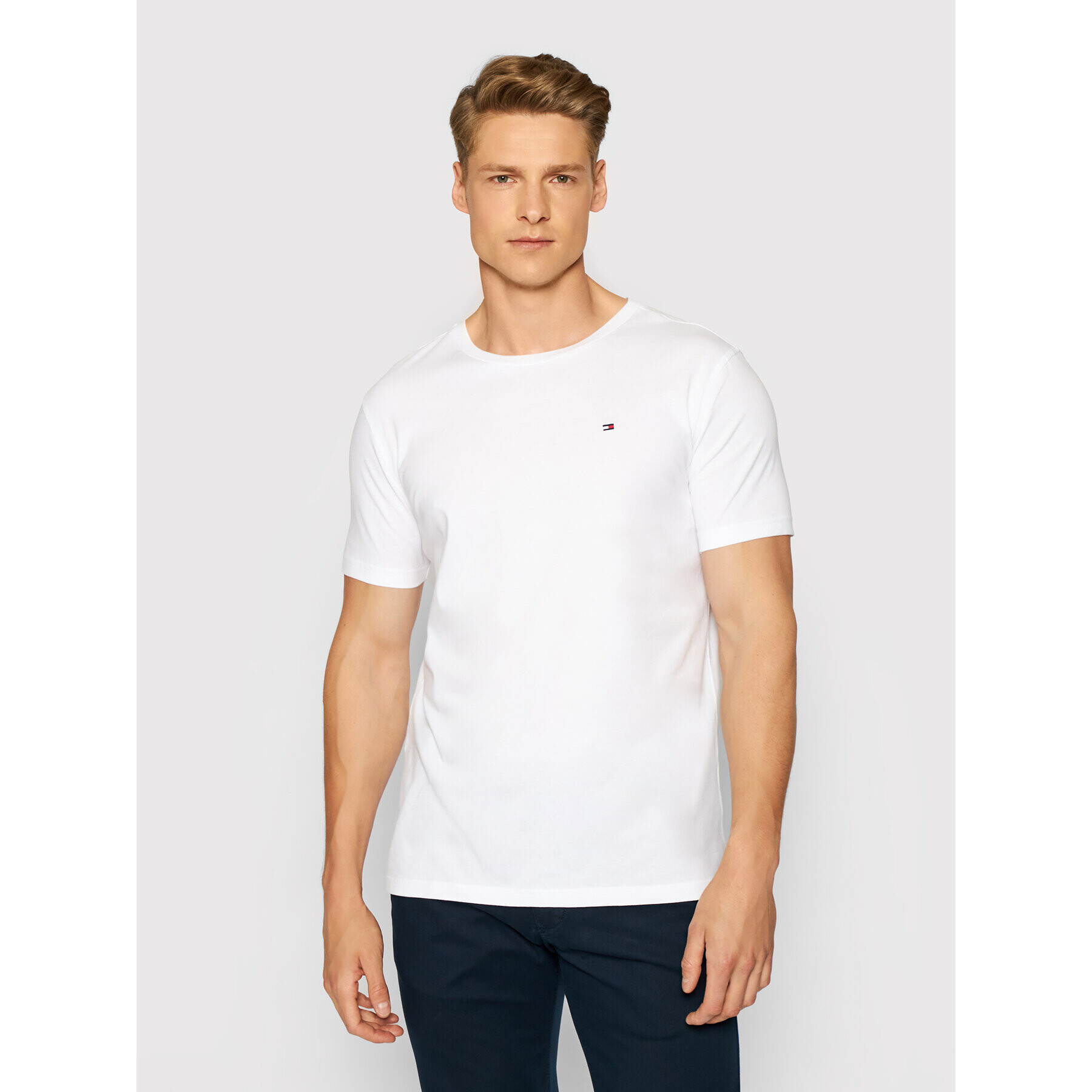 Tommy Hilfiger Póló 2S87904671 Fehér Regular Fit - Pepit.hu