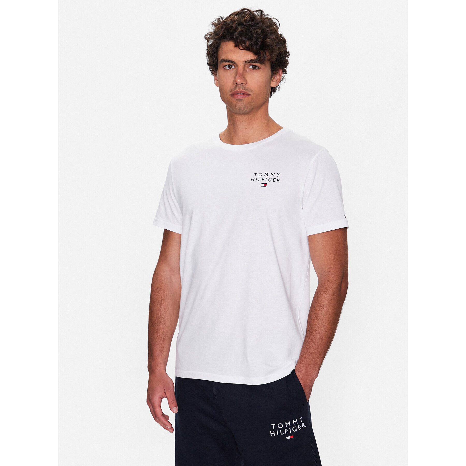 Tommy Hilfiger Póló UM0UM02916 Fehér Regular Fit - Pepit.hu