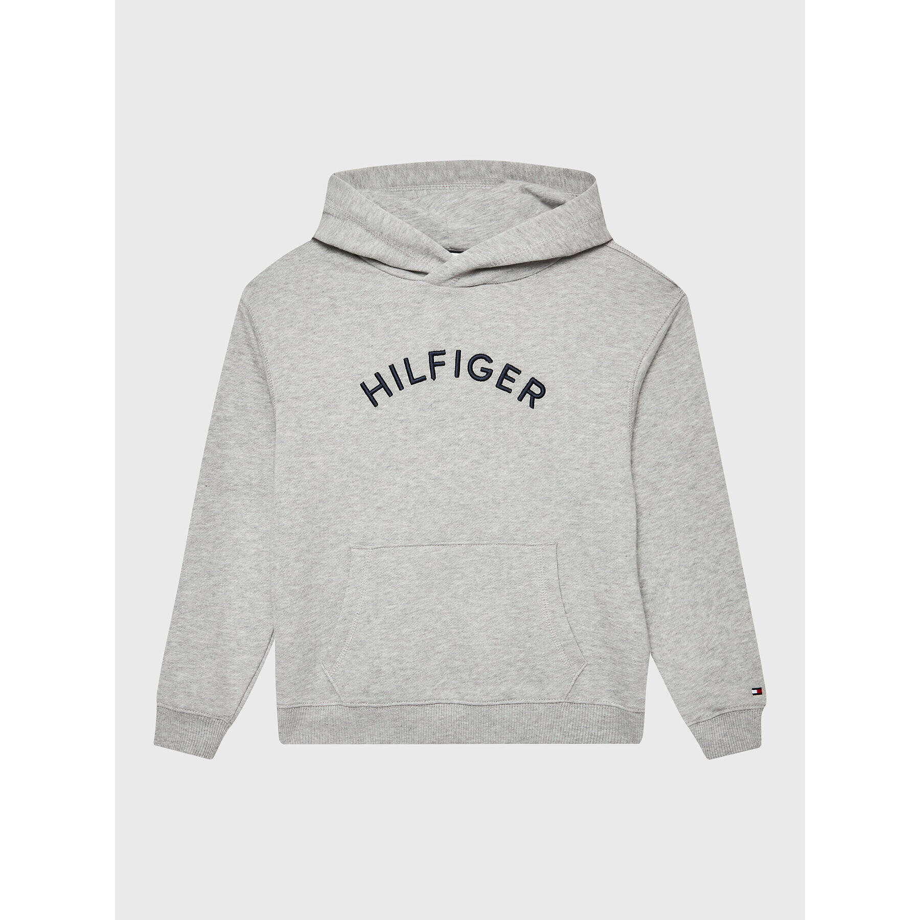 Tommy Hilfiger Pulóver Arched KS0KS00400 D Szürke Regular Fit - Pepit.hu