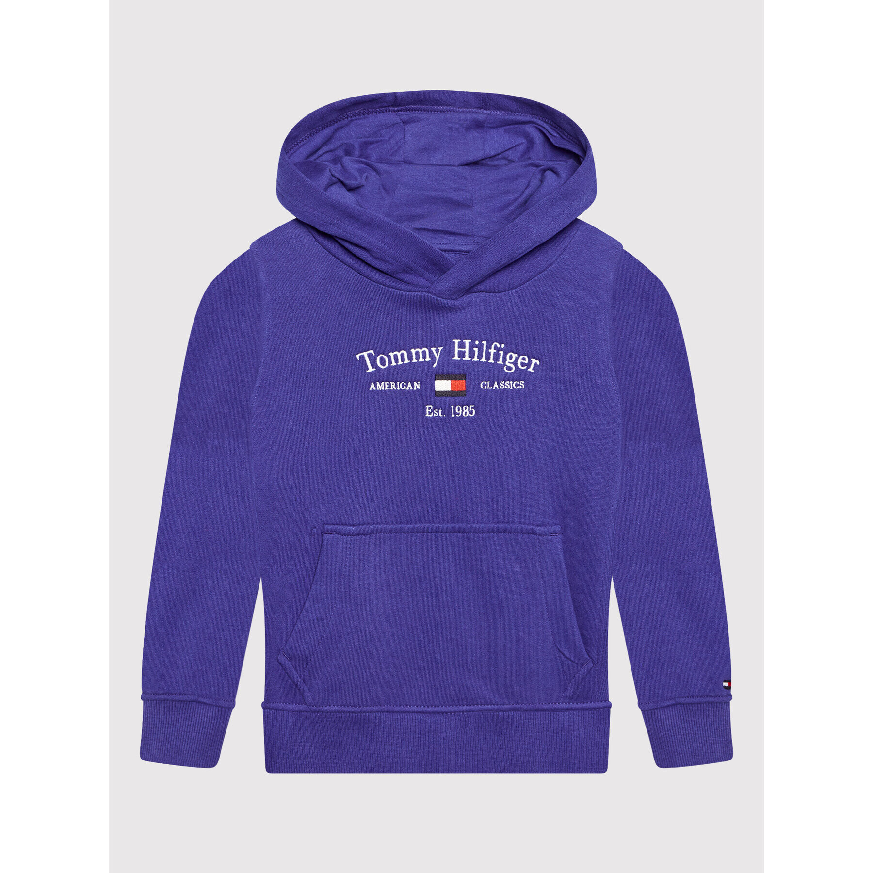 Tommy Hilfiger Pulóver Artwork KS0KS00206 D Lila Regular Fit - Pepit.hu