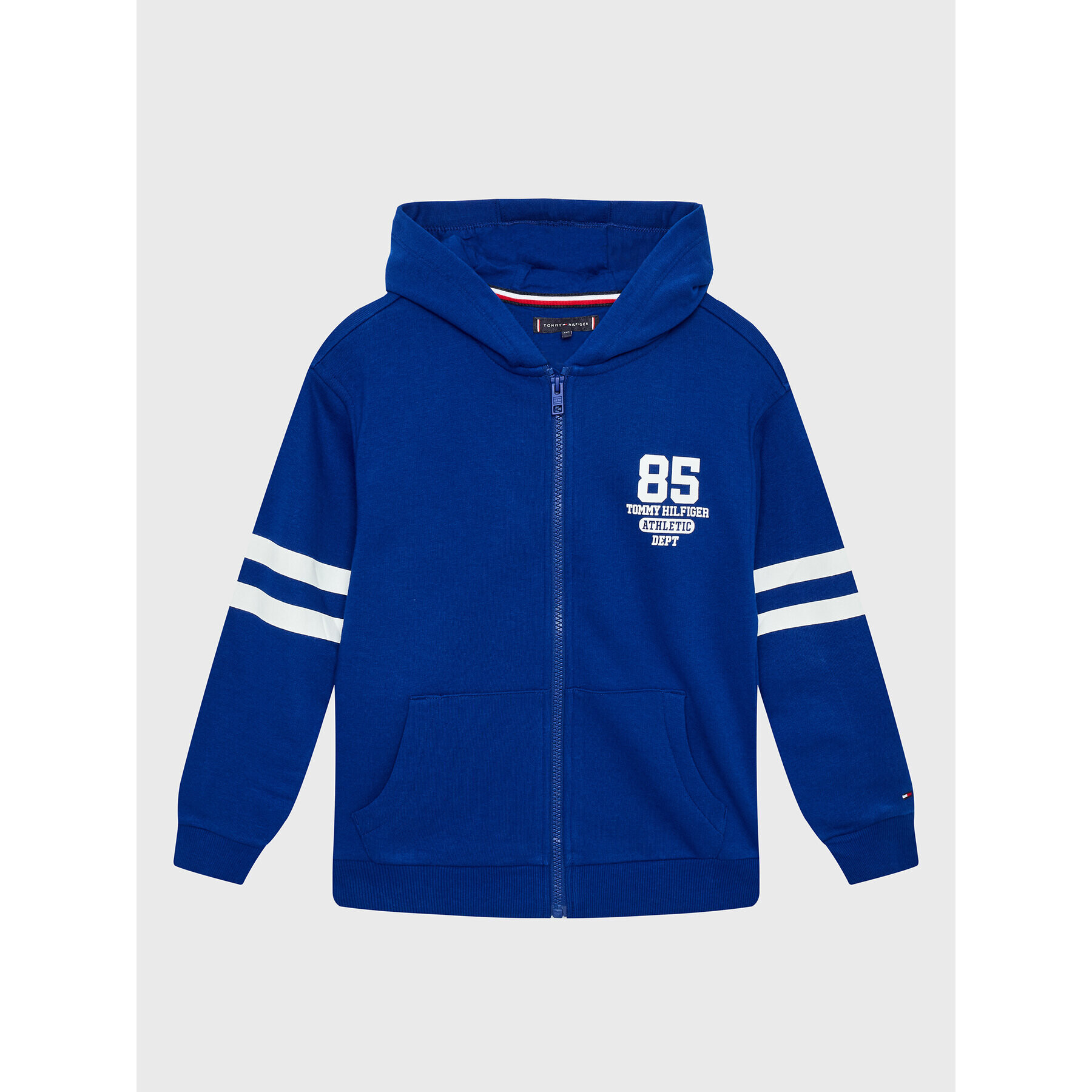 Tommy Hilfiger Pulóver Collegiate KB0KB07962 D Kék Regular Fit - Pepit.hu