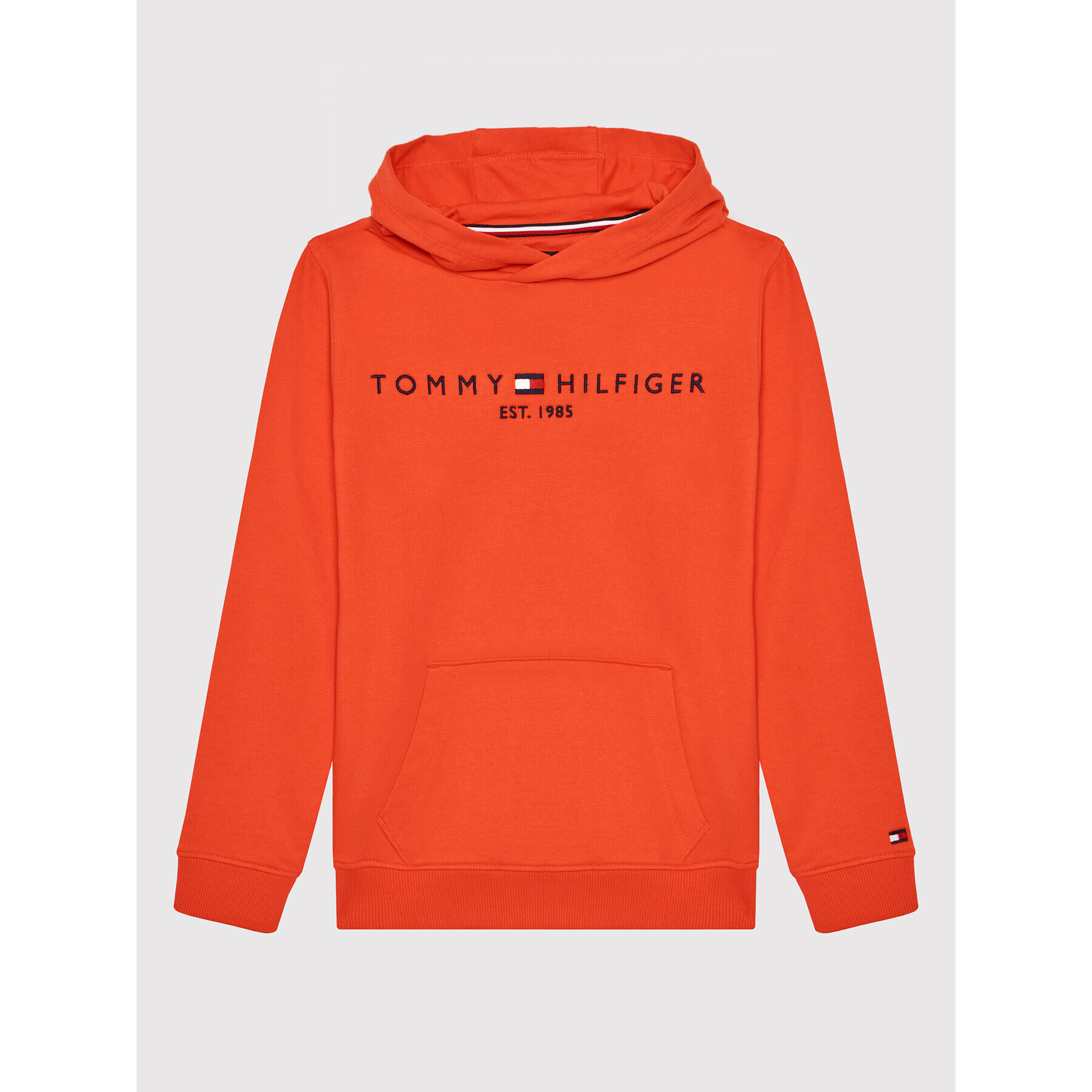 Tommy Hilfiger Pulóver Essentals KB0KB05673 Piros Regular Fit - Pepit.hu