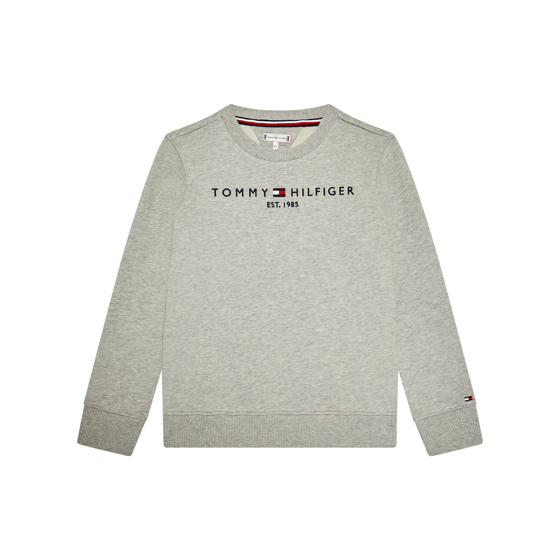 Tommy Hilfiger Pulóver Essential KS0KS00212 Szürke Regular Fit - Pepit.hu