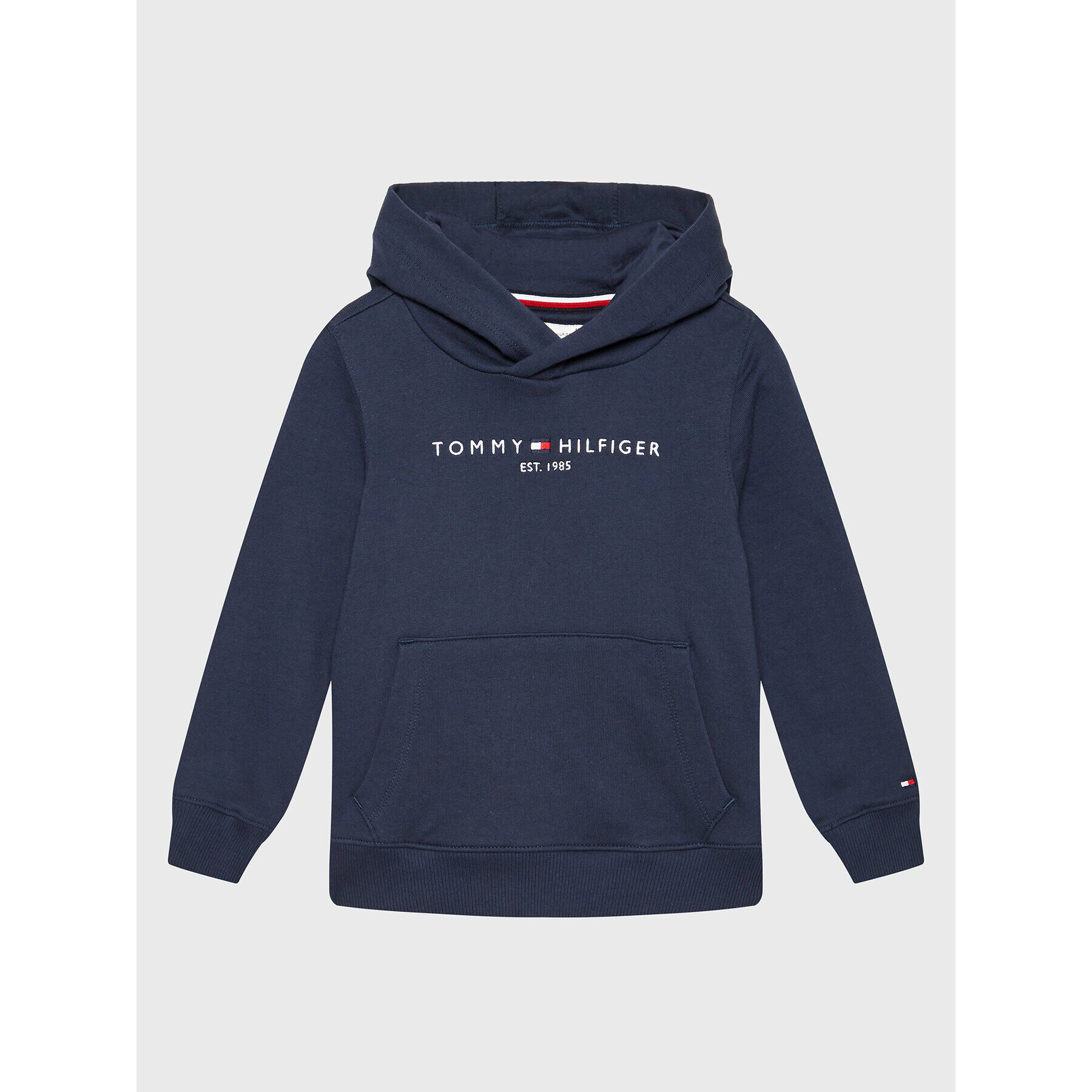 Tommy Hilfiger Pulóver Essential KS0KS00213 M Sötétkék Regular Fit - Pepit.hu