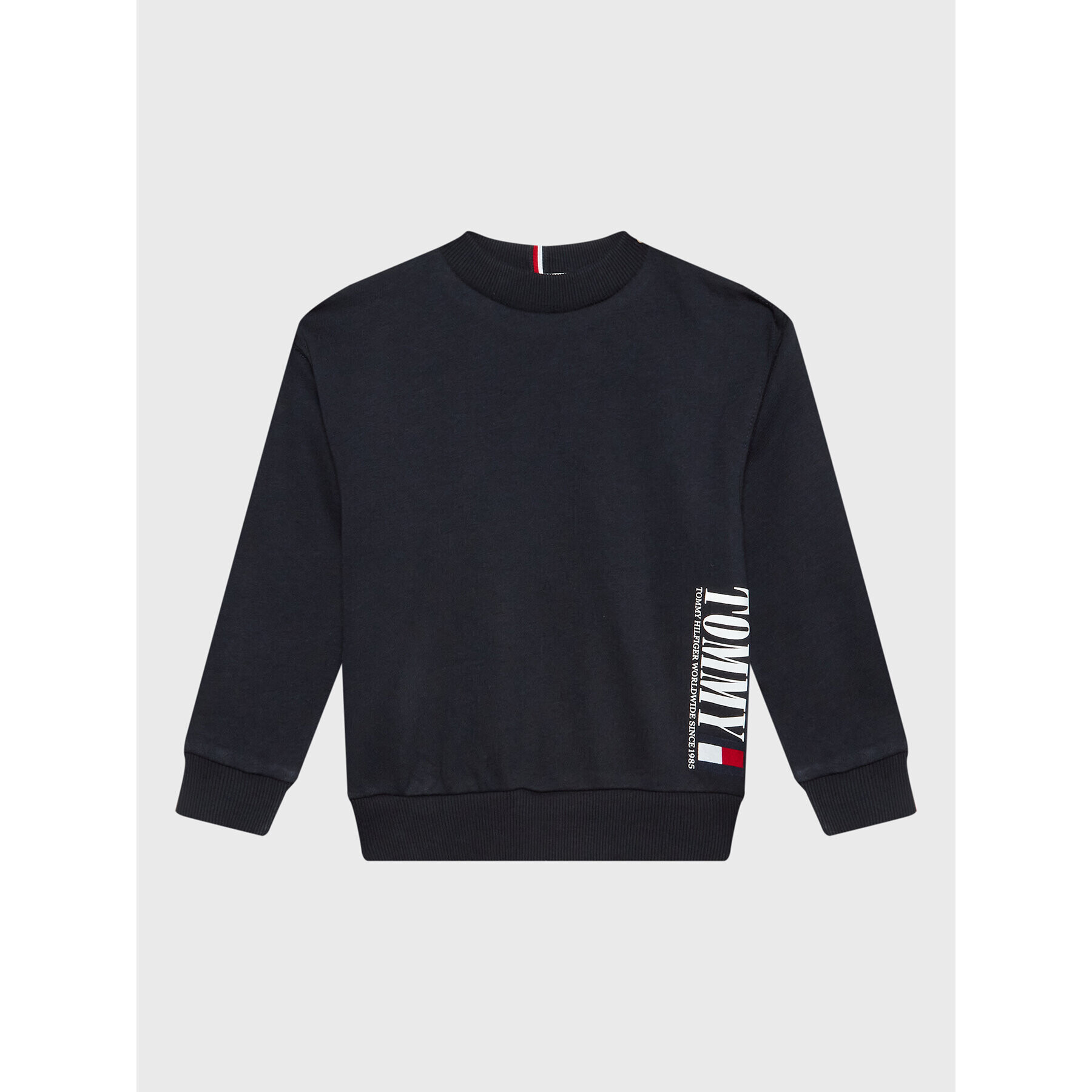 Tommy Hilfiger Pulóver Graphic KB0KB07772 M Sötétkék Regular Fit - Pepit.hu