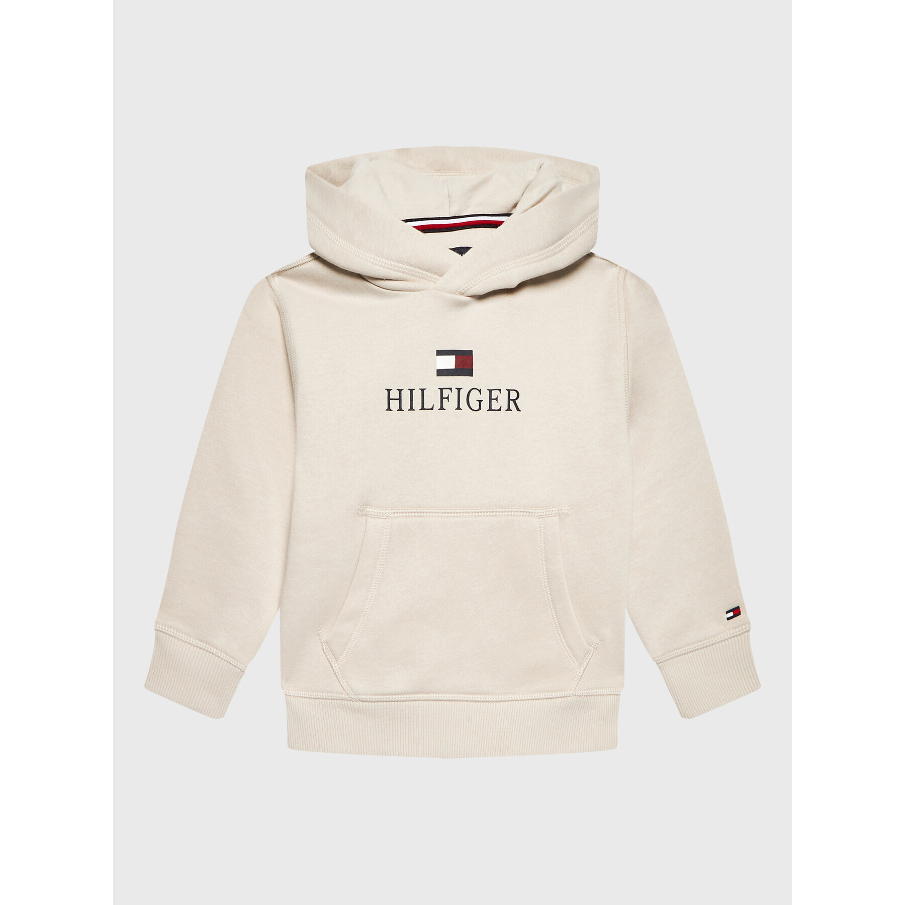 Tommy Hilfiger Pulóver KB0KB07781 Bézs Regular Fit - Pepit.hu