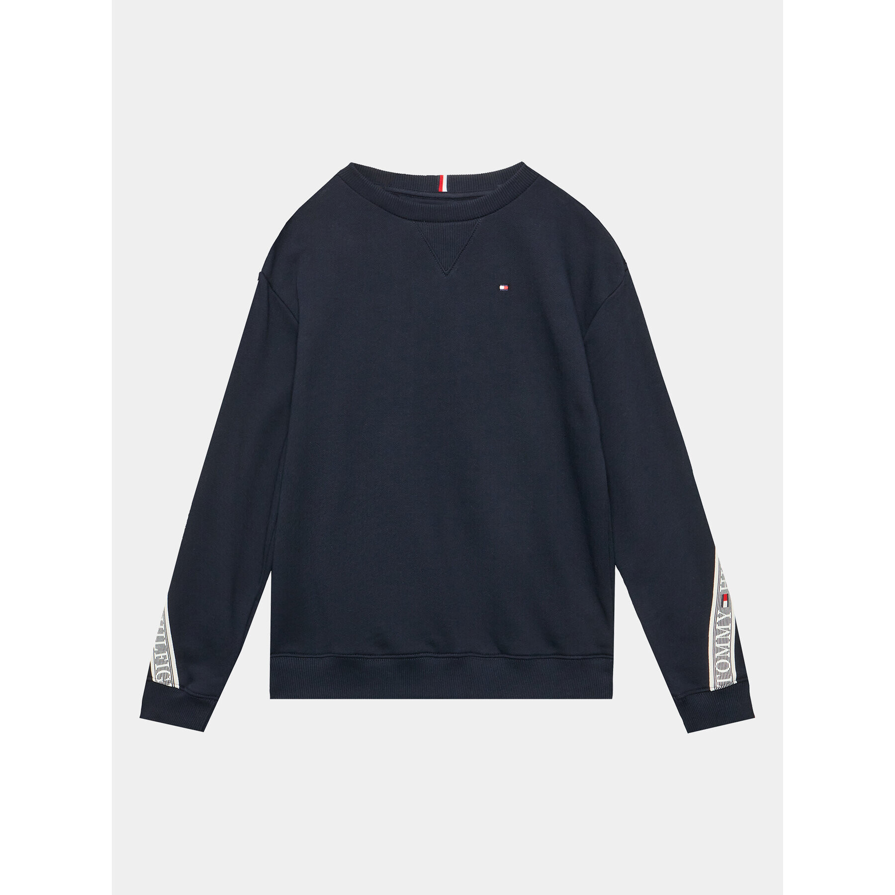 Tommy Hilfiger Pulóver KB0KB08165 D Sötétkék Regular Fit - Pepit.hu