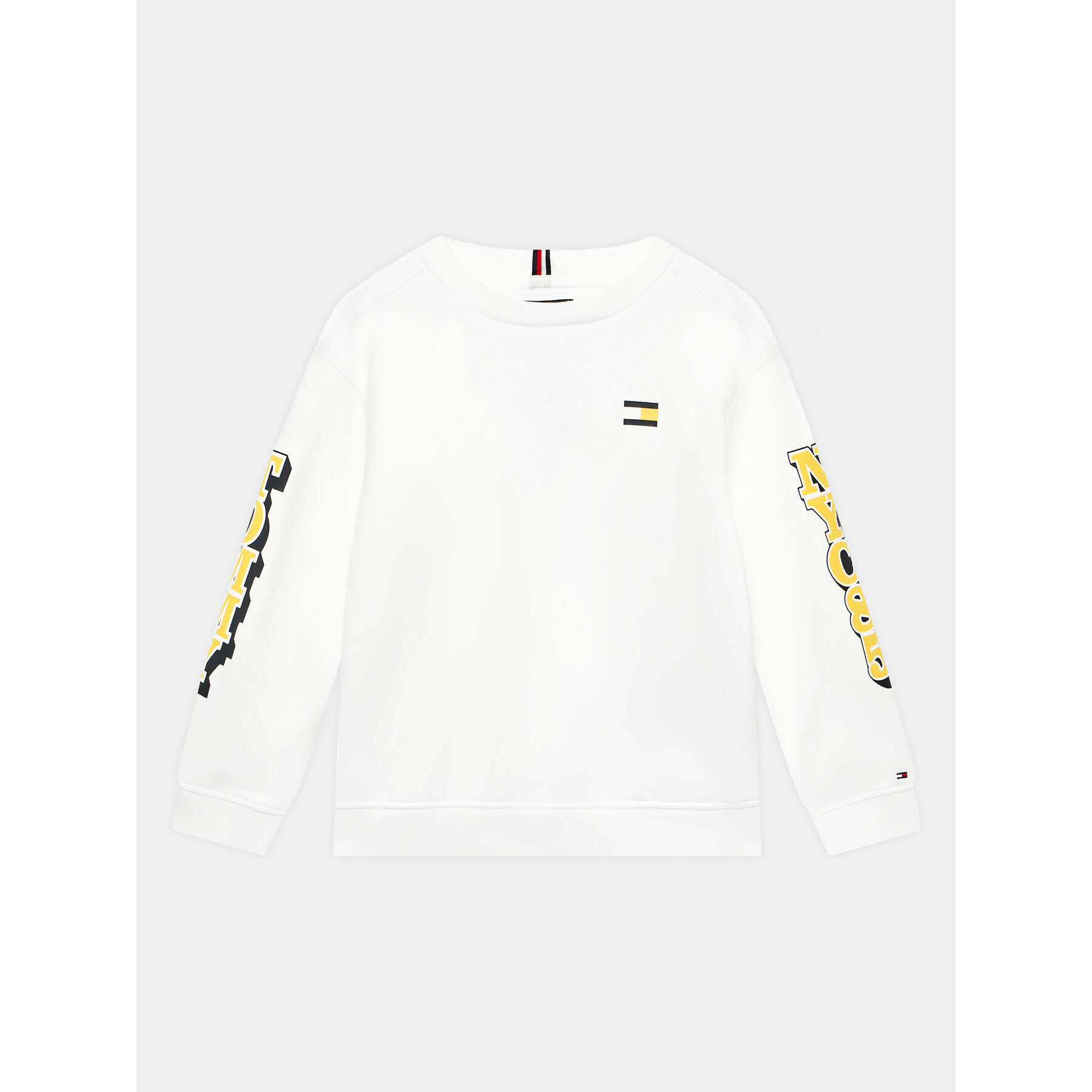 Tommy Hilfiger Pulóver KB0KB08184 D Fehér Regular Fit - Pepit.hu