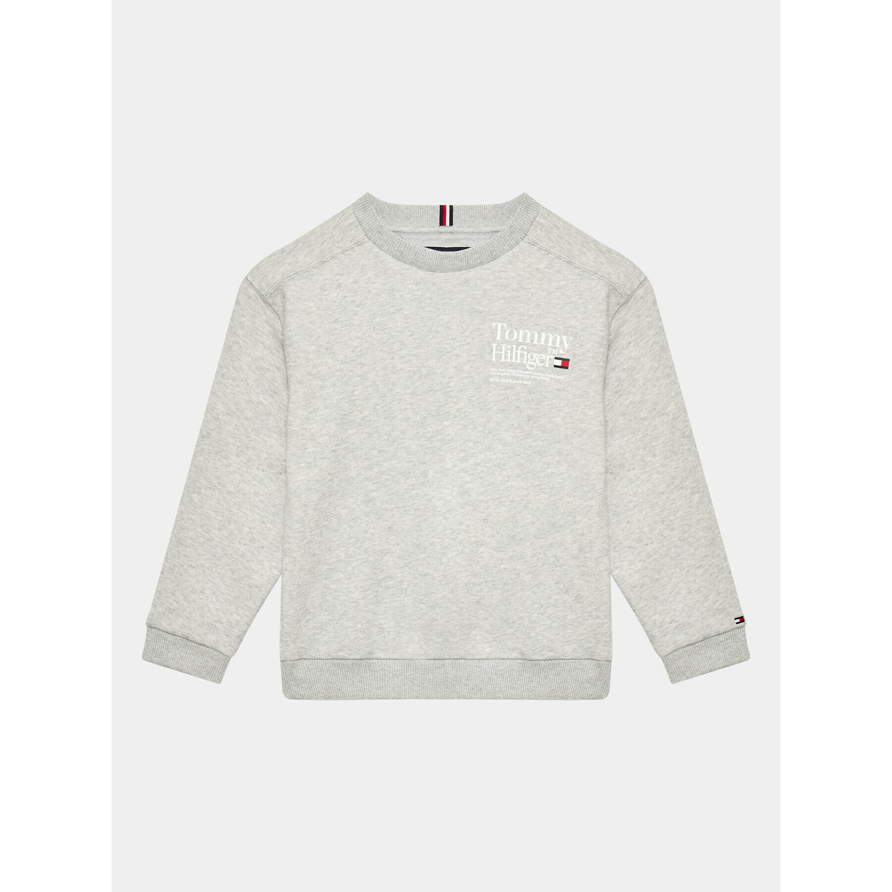 Tommy Hilfiger Pulóver KB0KB08188 D Szürke Regular Fit - Pepit.hu