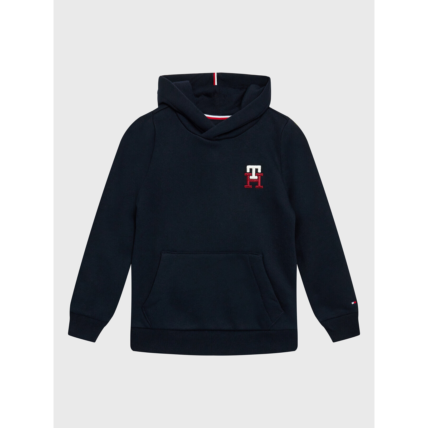 Tommy Hilfiger Pulóver KS0KS00294 D Sötétkék Regular Fit - Pepit.hu