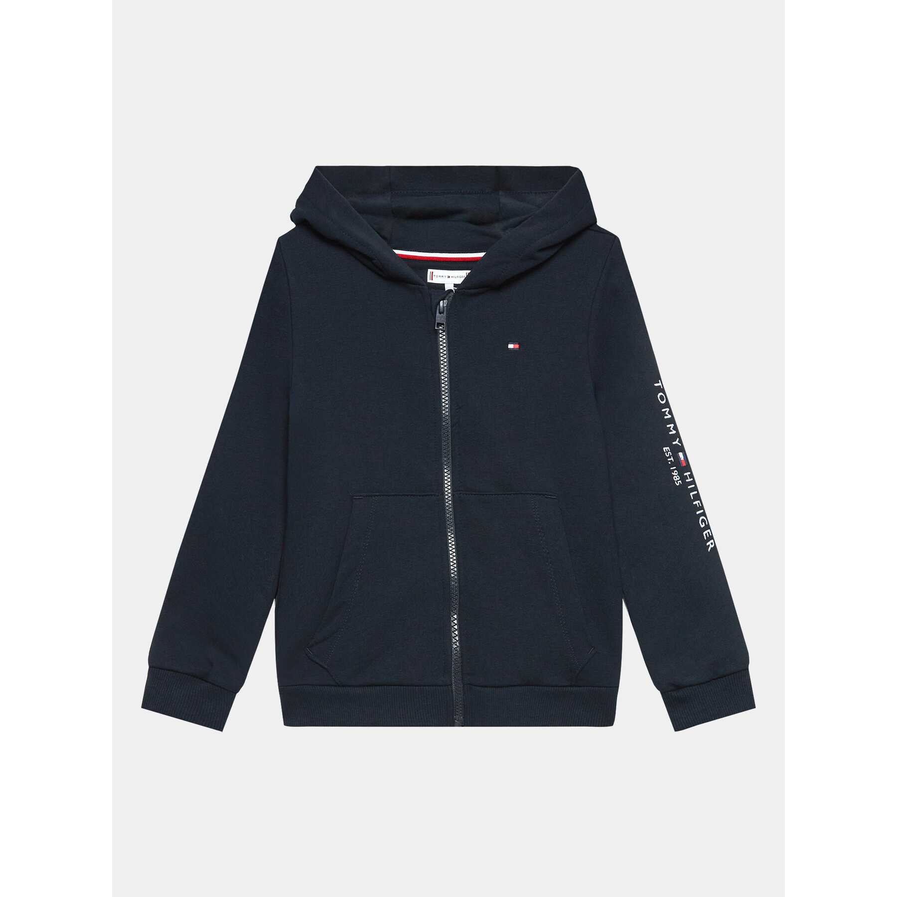 Tommy Hilfiger Pulóver KS0KS00421 D Sötétkék Regular Fit - Pepit.hu