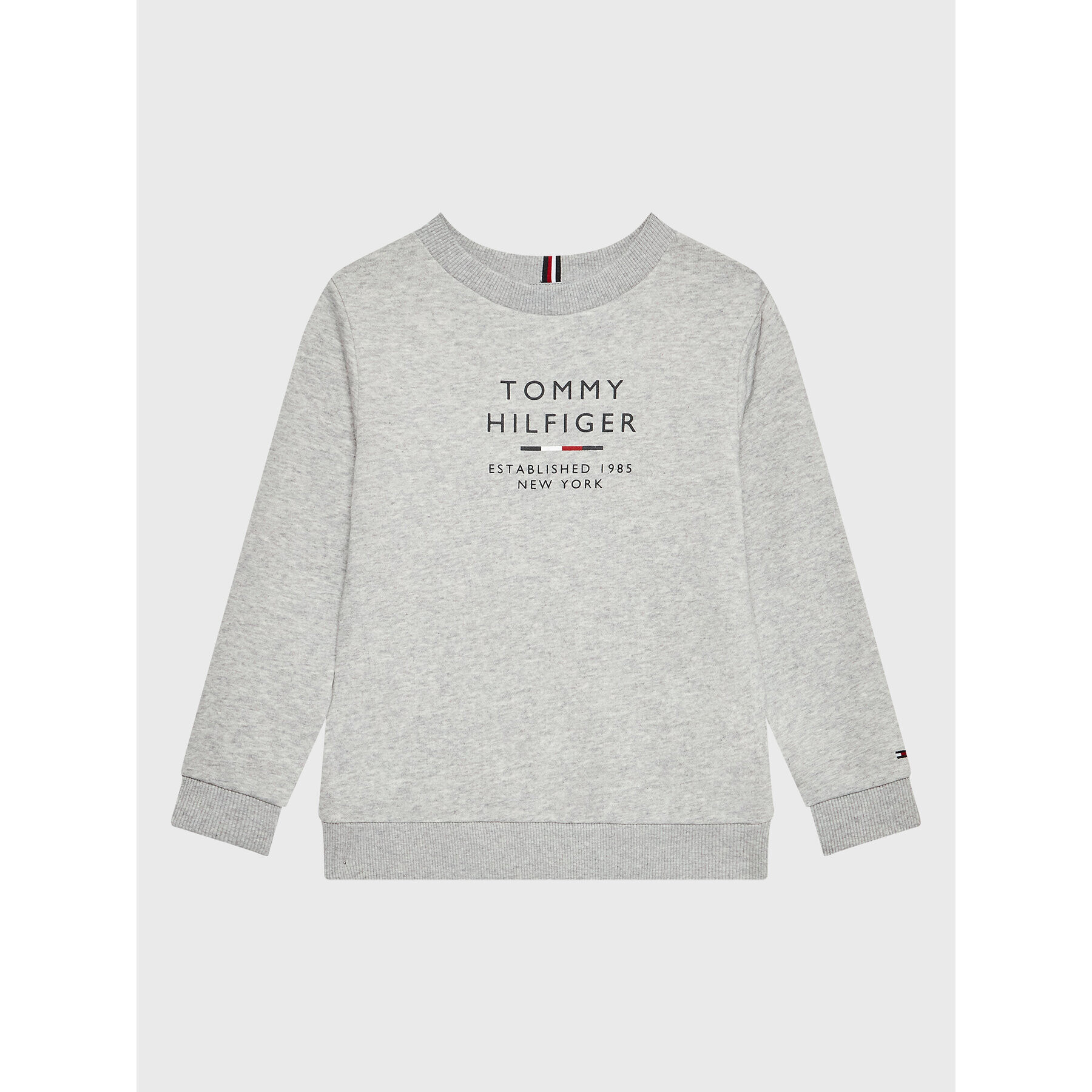 Tommy Hilfiger Pulóver Logo KB0KB07960 D Szürke Regular Fit - Pepit.hu