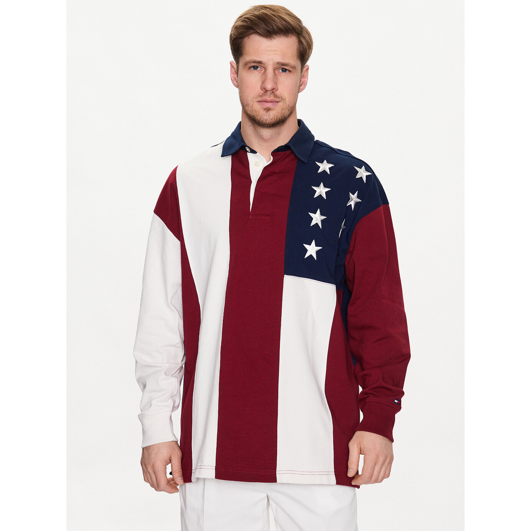 Tommy Hilfiger Pulóver MW0MW31341 Színes Relaxed Fit - Pepit.hu