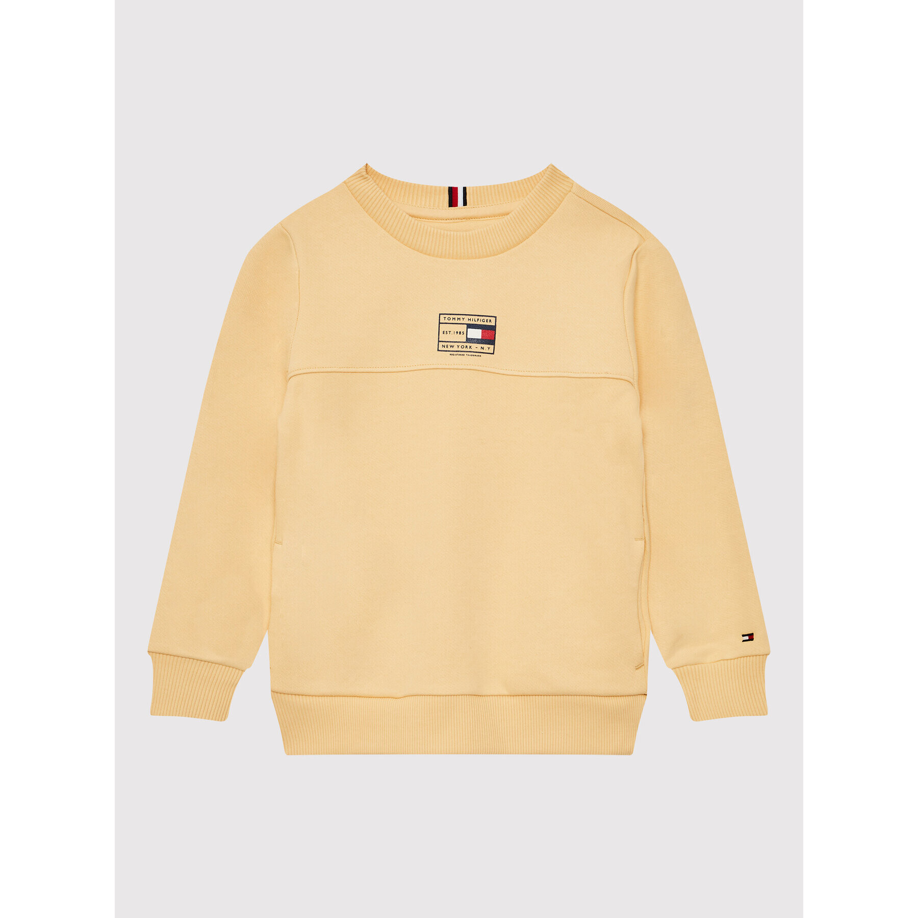 Tommy Hilfiger Pulóver Natural Dye KB0KB07538 D Narancssárga Relaxed Fit - Pepit.hu