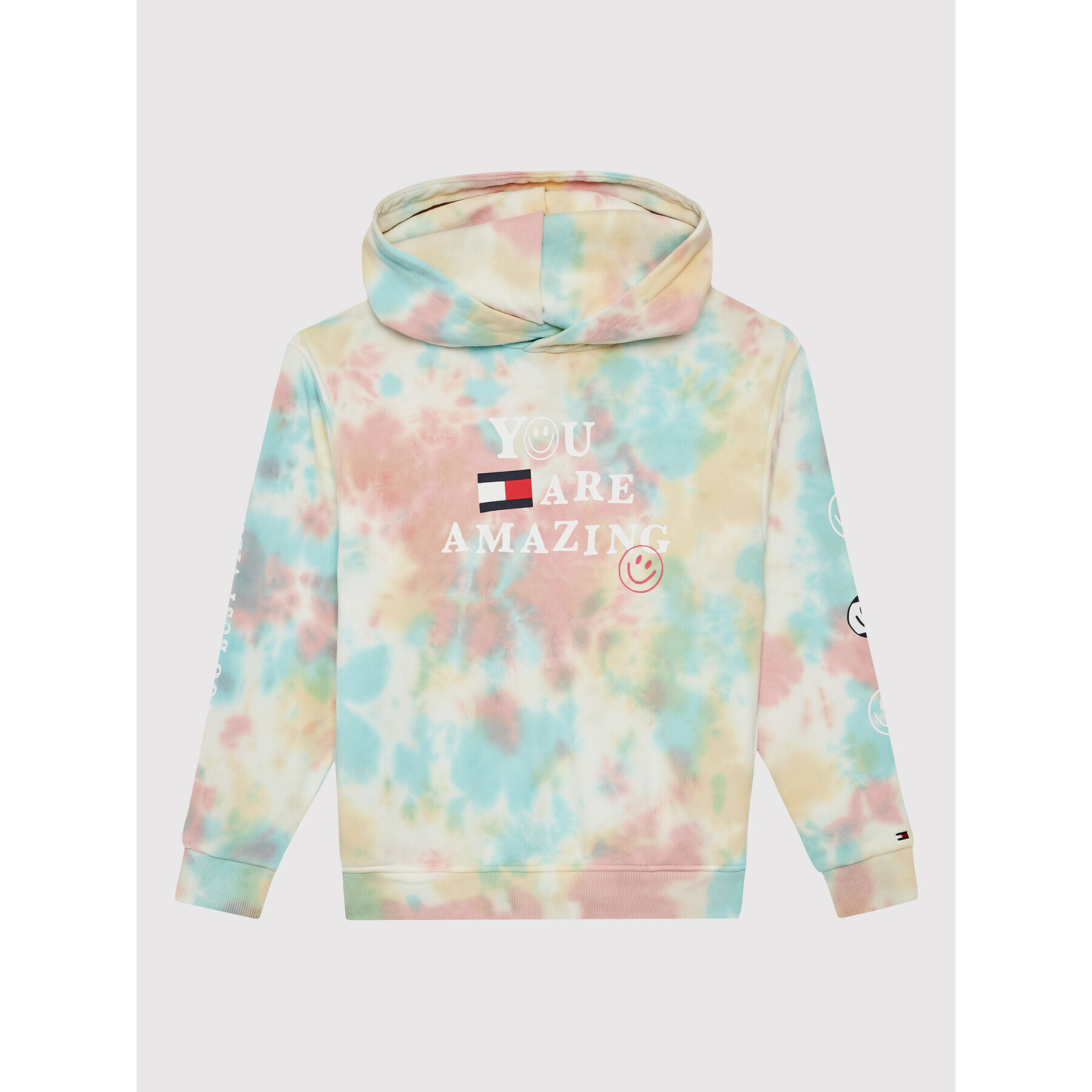 Tommy Hilfiger Pulóver Tie Dye KB0KB07440 D Színes Regular Fit - Pepit.hu