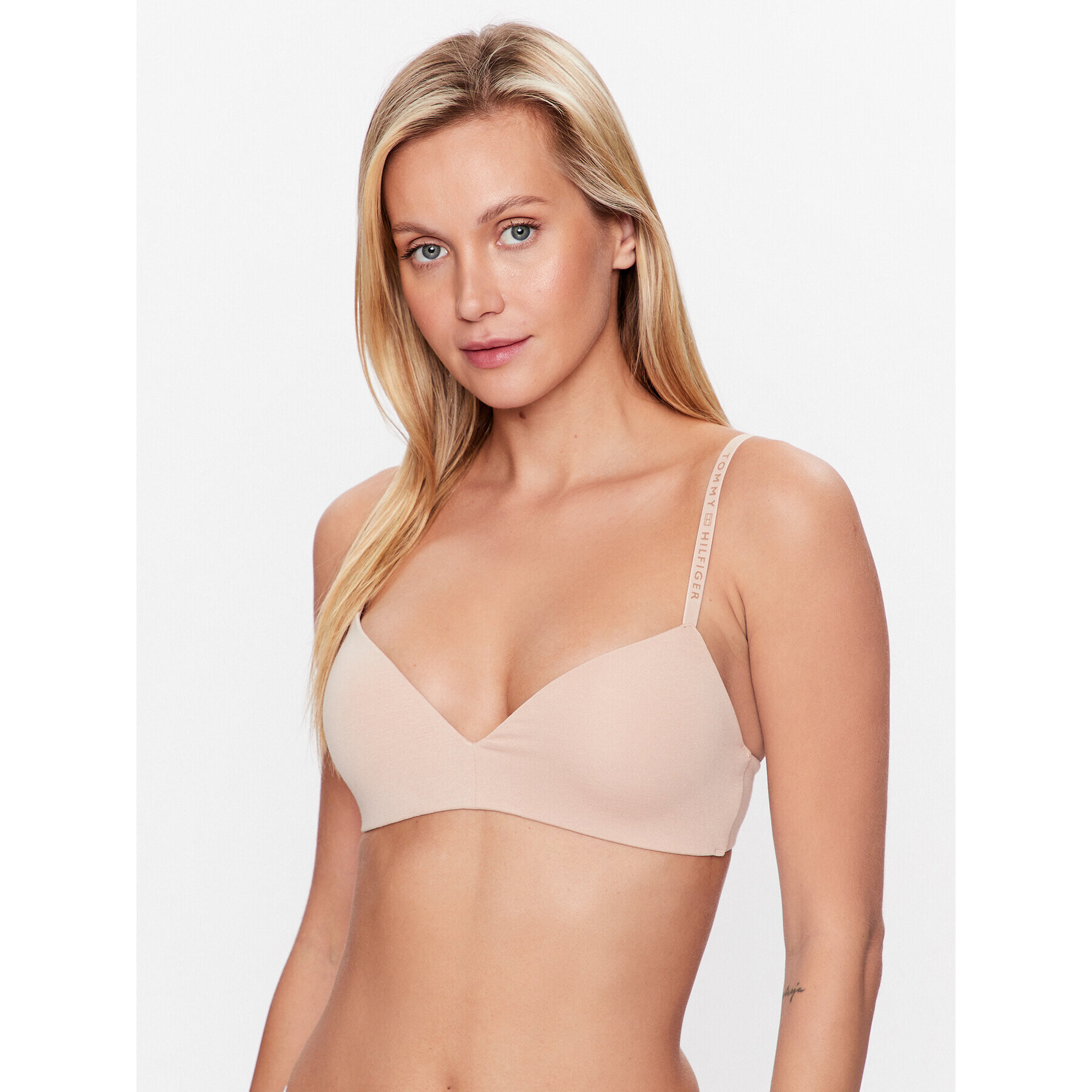 Tommy Hilfiger Push up melltartó UW0UW04235 Bézs - Pepit.hu