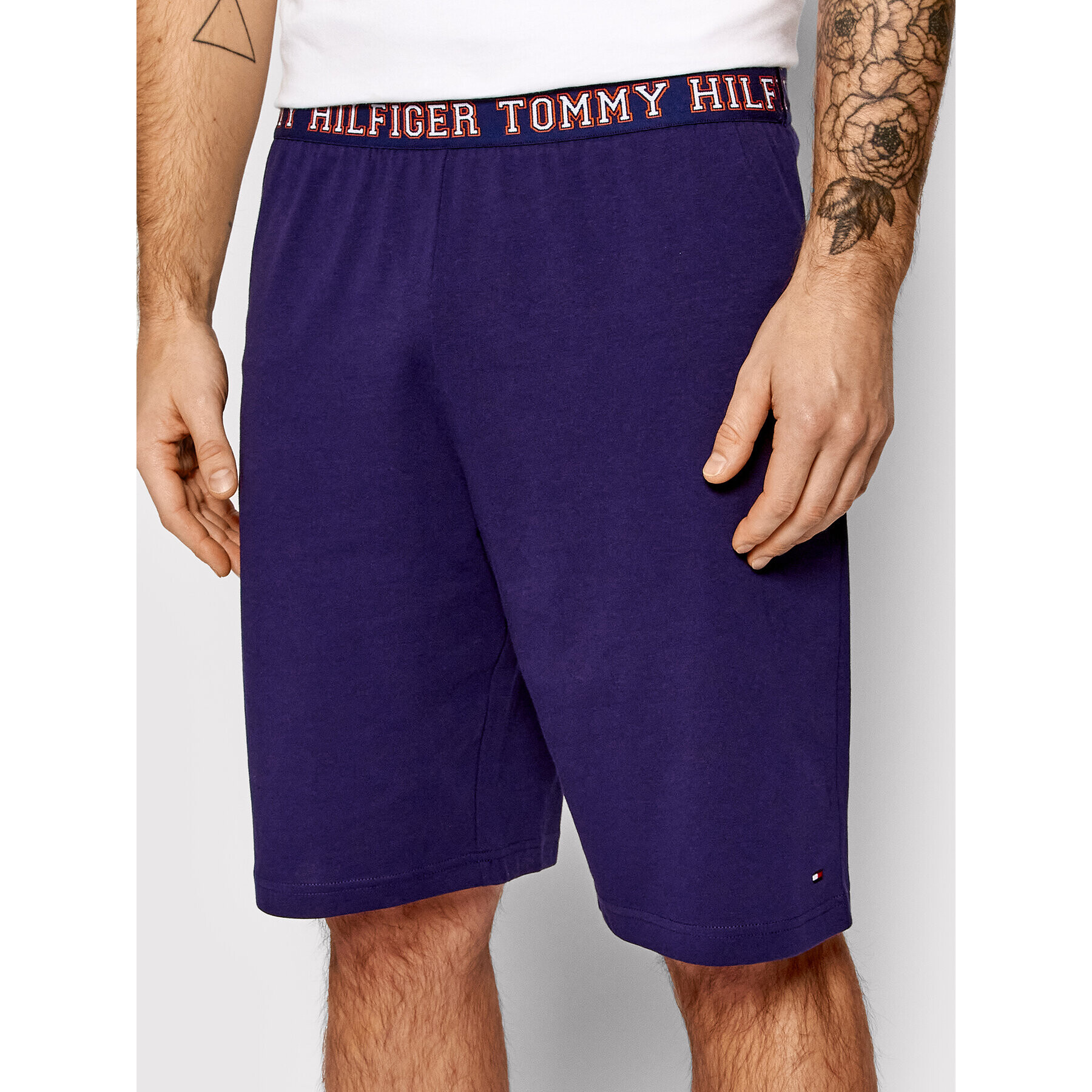 Tommy Hilfiger Rövid pizsama nadrág UM0UM02380 Sötétkék Regular Fit - Pepit.hu