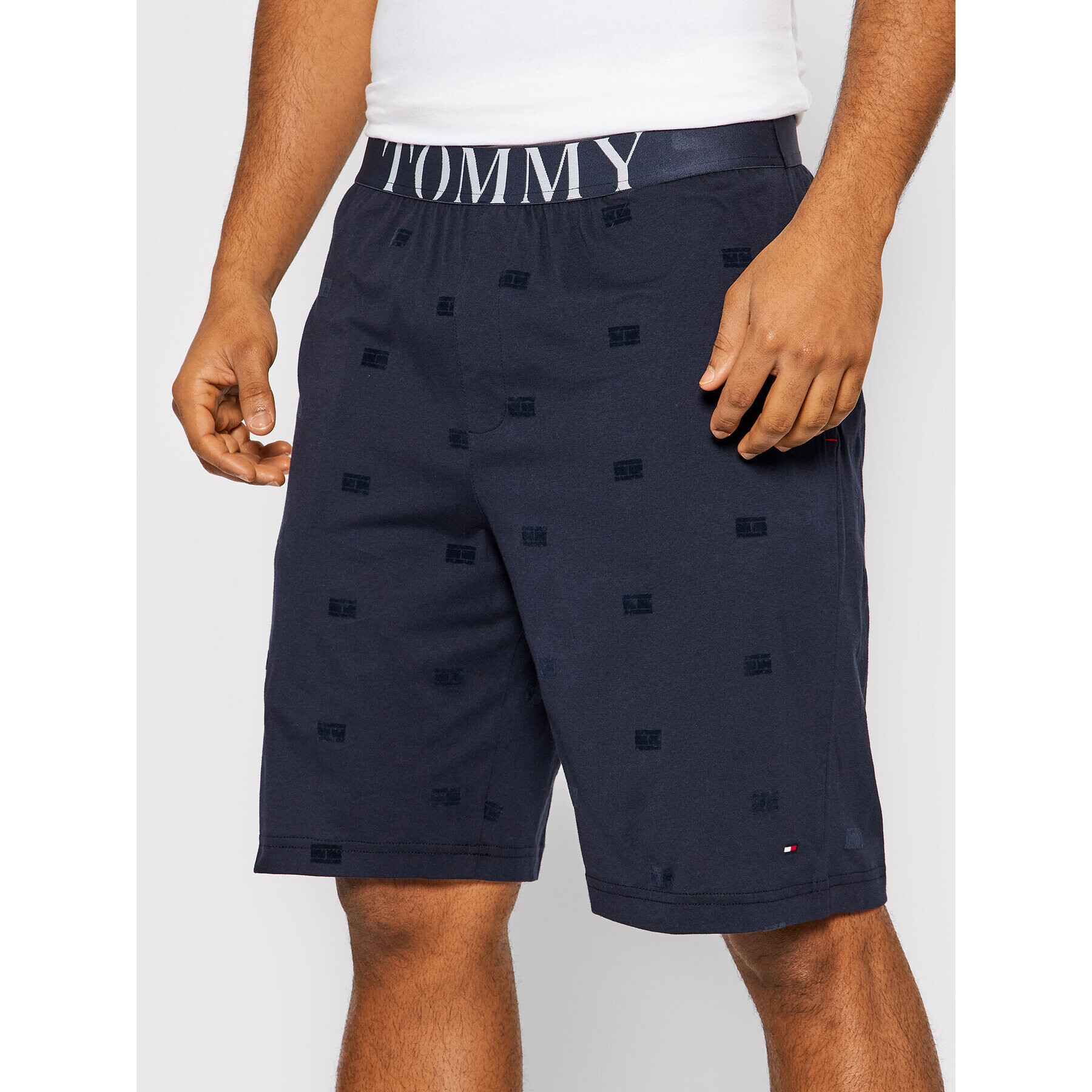 Tommy Hilfiger Rövid pizsama nadrág UM0UM02394 Sötétkék Regular Fit - Pepit.hu