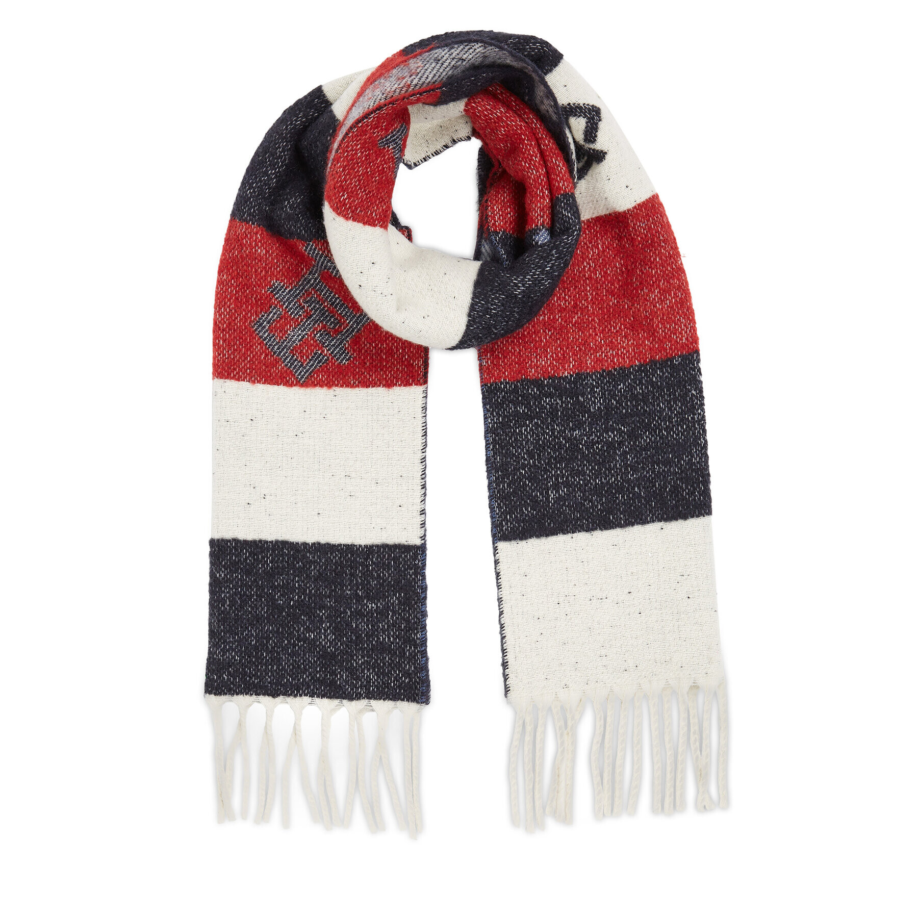 Tommy Hilfiger Sál Limitless Chic Cb Scarf AW0AW15353 Sötétkék - Pepit.hu