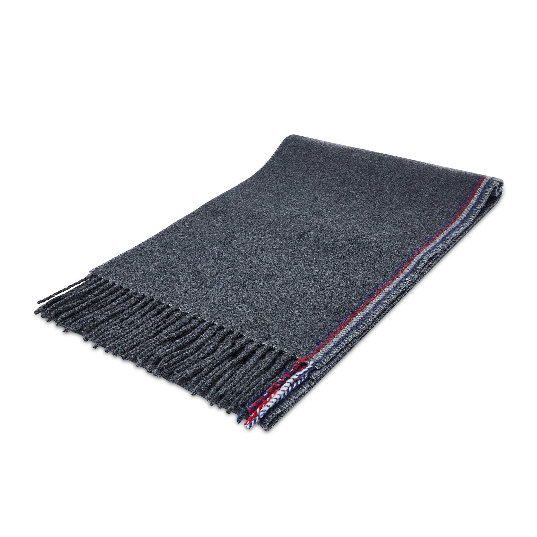 Tommy Hilfiger Sál Signature Scarf AM0AM07890 Szürke - Pepit.hu