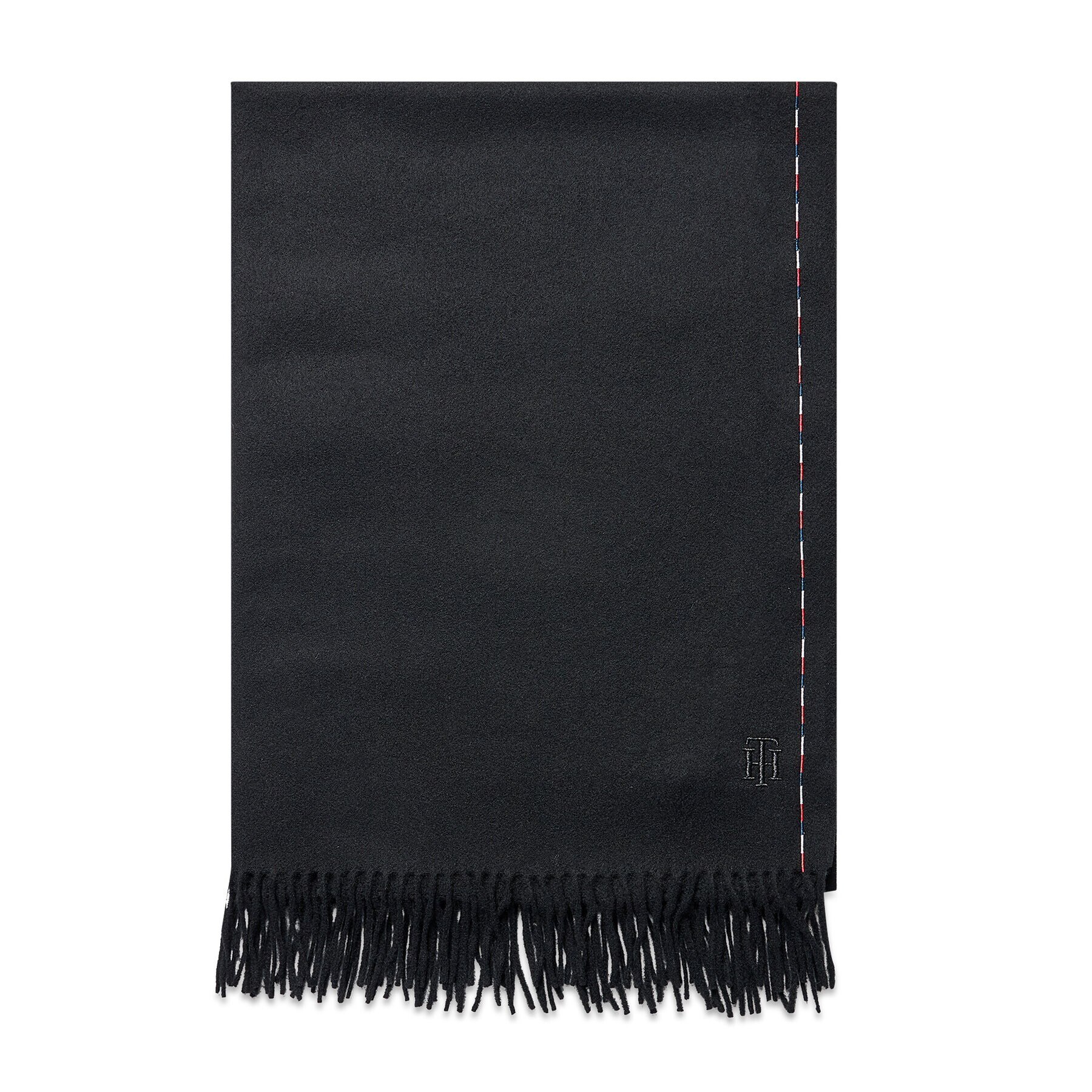 Tommy Hilfiger Sál Th Elevated Scarf AW0AW10729 Fekete - Pepit.hu