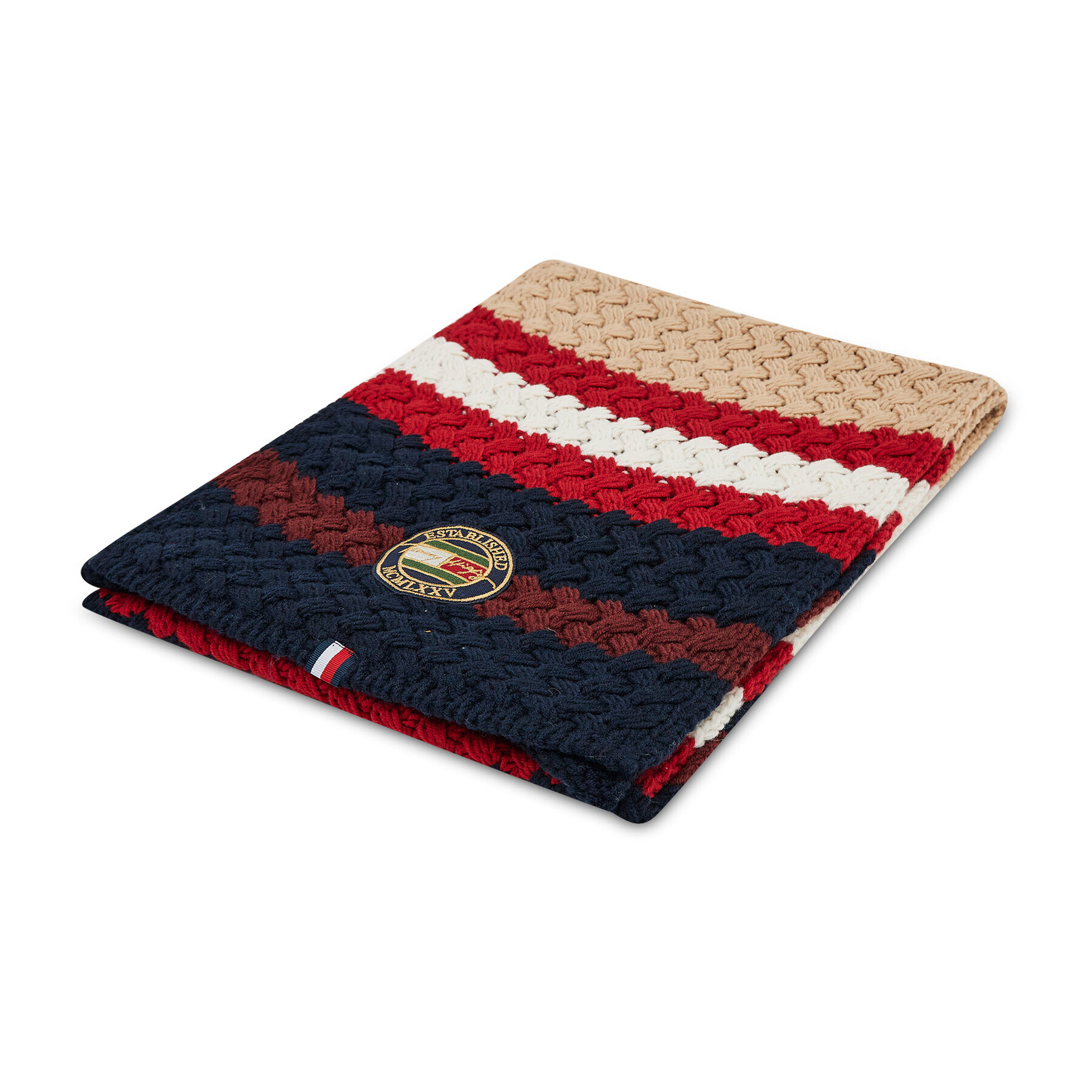 Tommy Hilfiger Sál Th Remix Scarf AM0AM07892 Színes - Pepit.hu