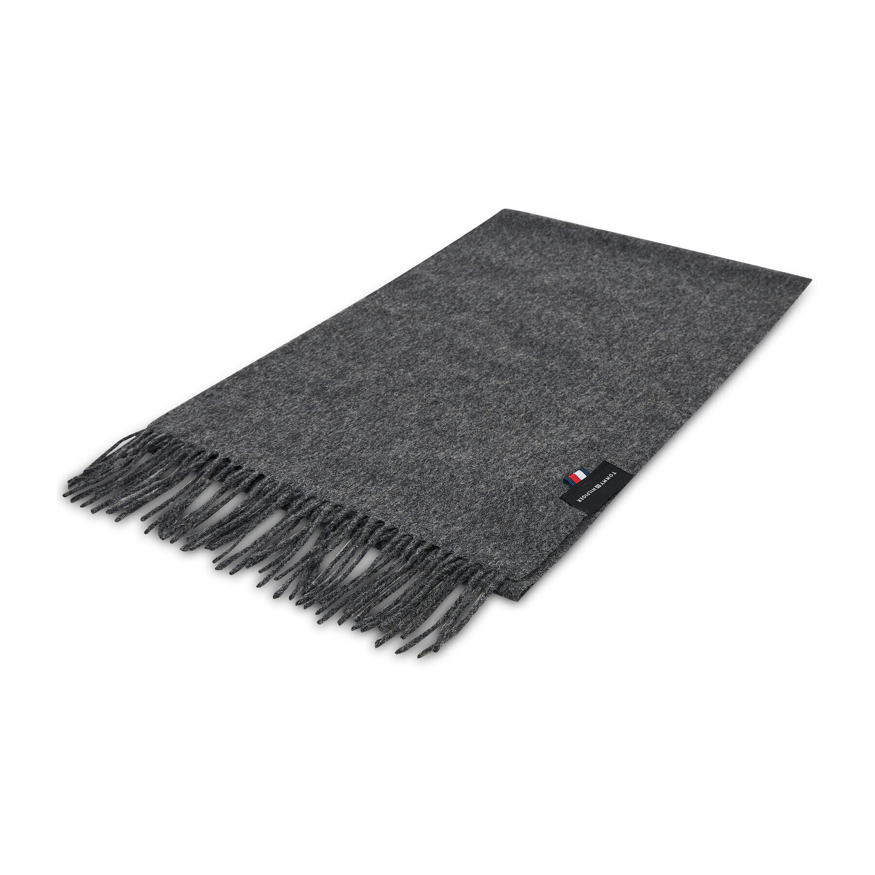 Tommy Hilfiger Sál Uptown Wool Scarf AM0AM07888 Szürke - Pepit.hu