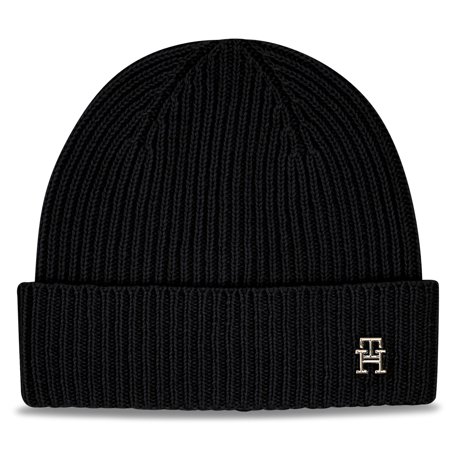 Tommy Hilfiger Sapka Cashmere Chic Beanie AW0AW15321 Fekete - Pepit.hu