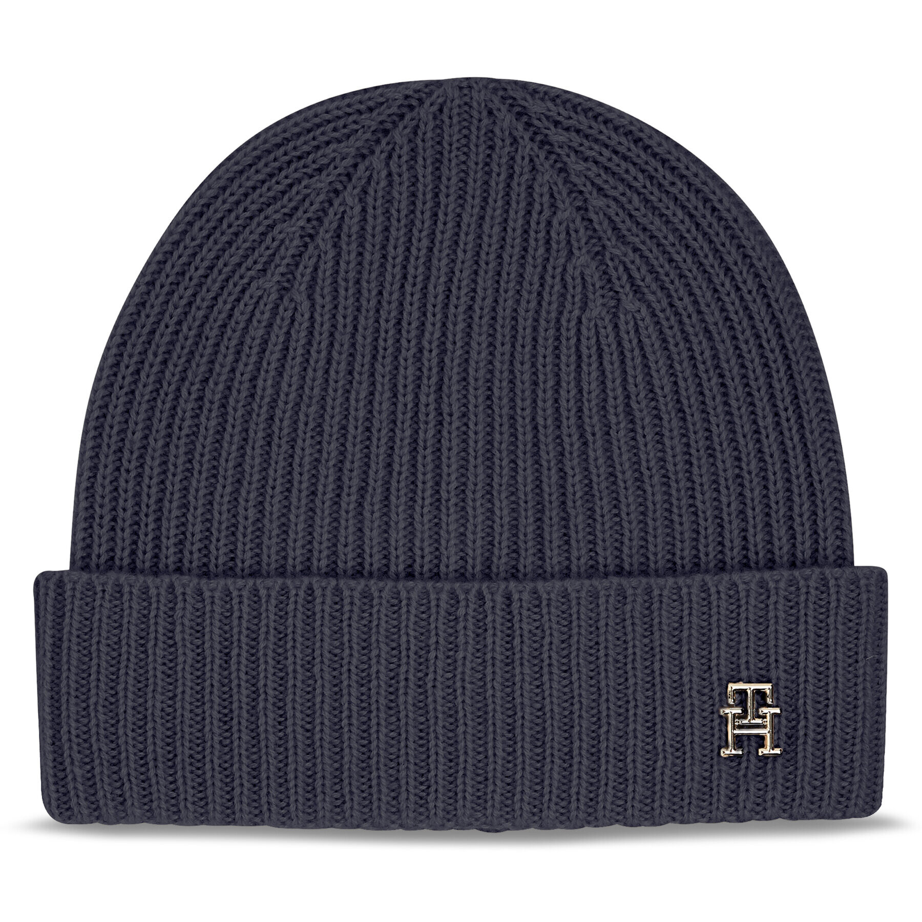 Tommy Hilfiger Sapka Cashmere Chic Beanie AW0AW15321 Sötétkék - Pepit.hu