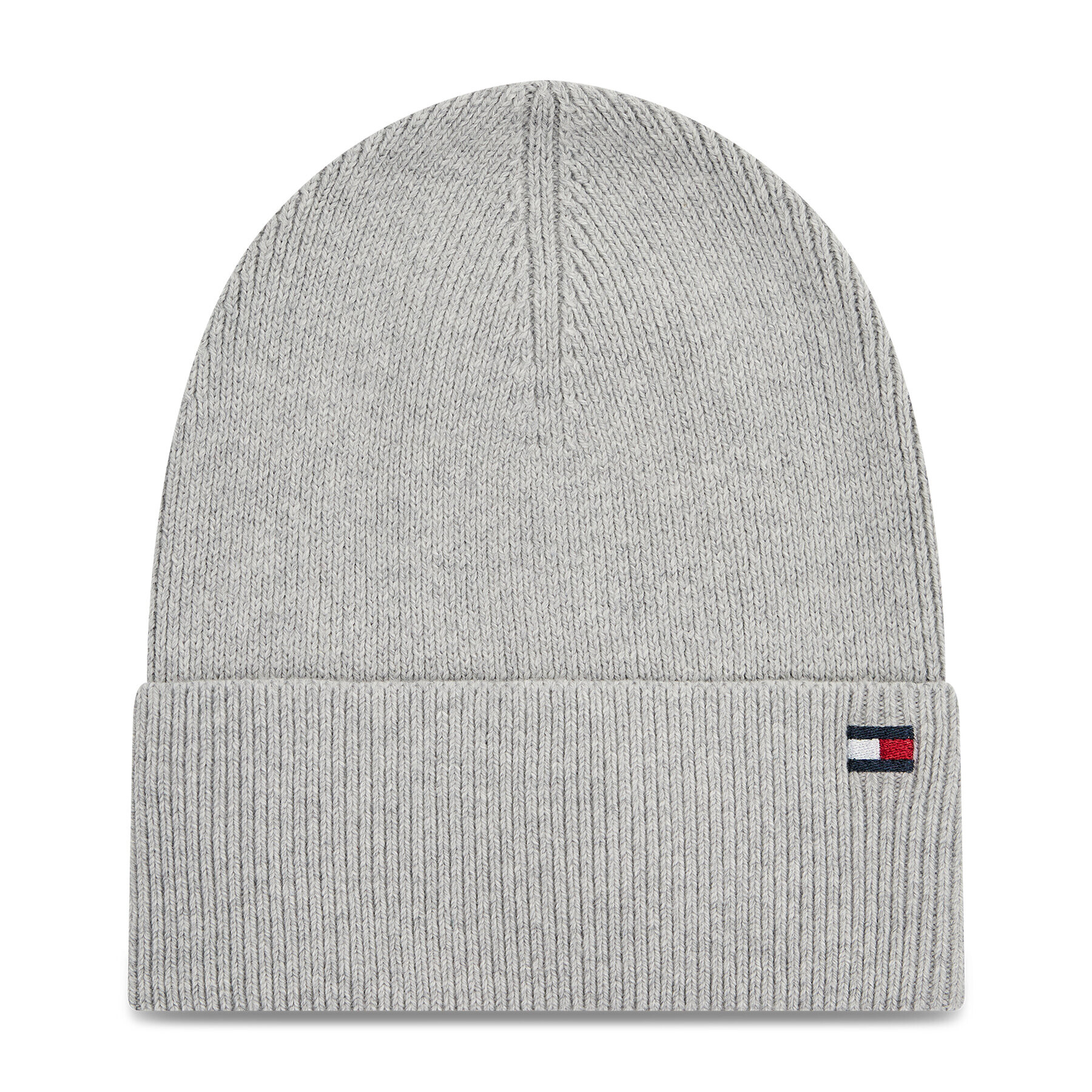 Tommy Hilfiger Sapka Essential Knit Beanie AW0AW10625 Szürke - Pepit.hu