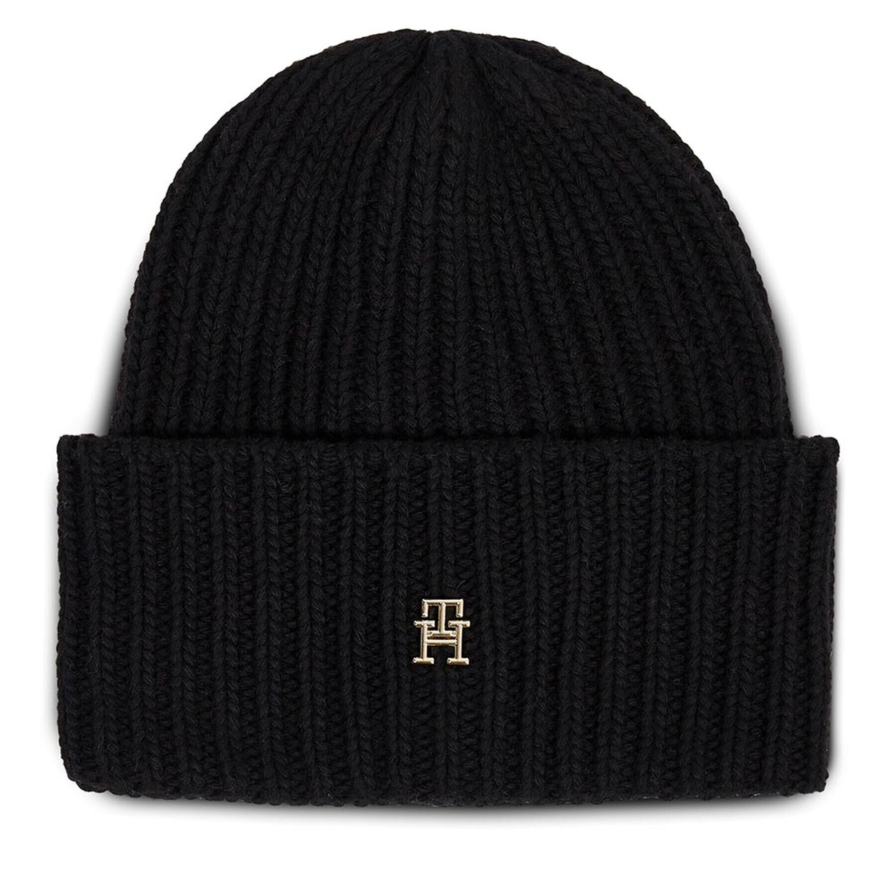 Tommy Hilfiger Sapka Limitless Chic Beanie AW0AW15299 Fekete - Pepit.hu