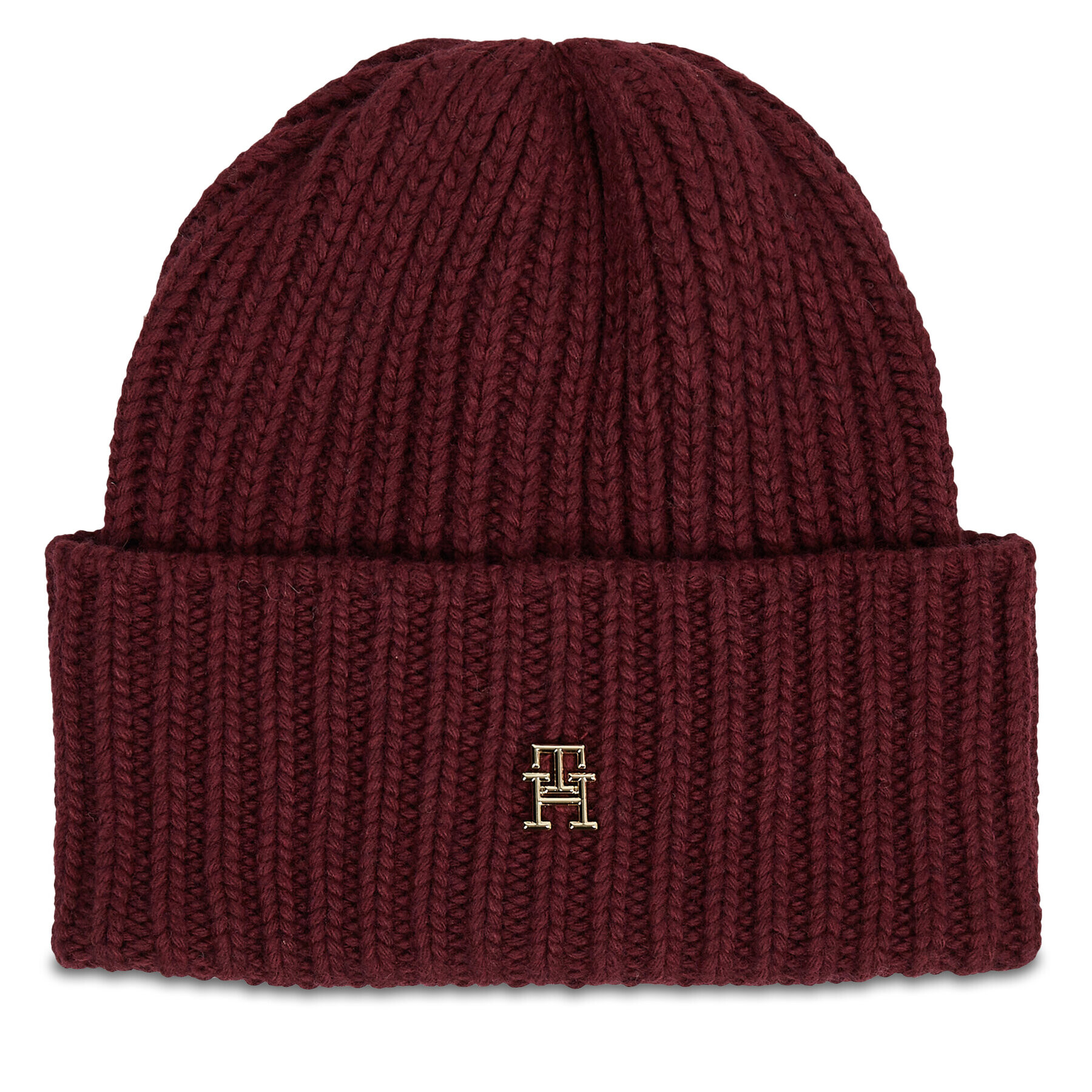 Tommy Hilfiger Sapka Limitless Chic Beanie AW0AW15299 Piros - Pepit.hu